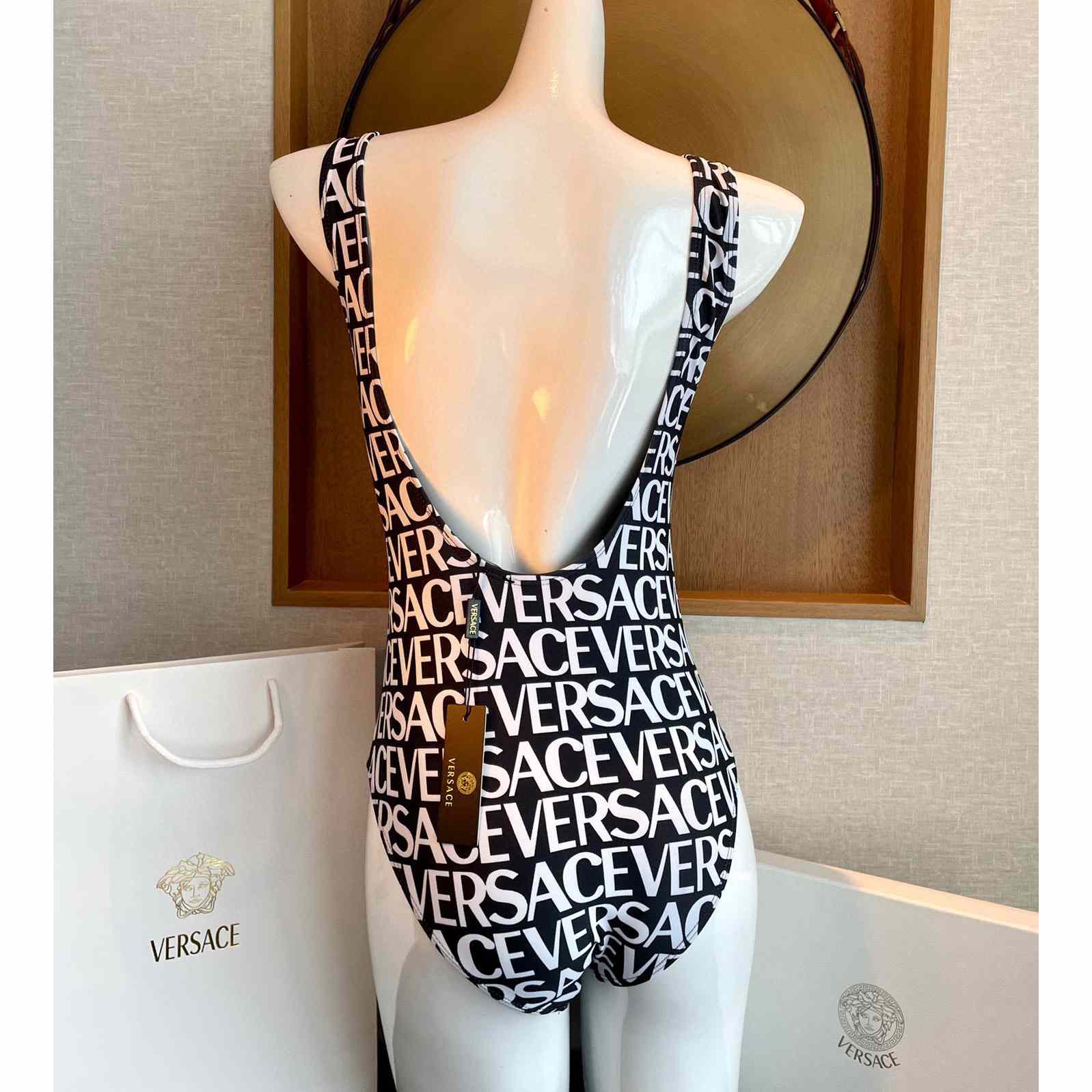 Versace Allover One-Piece Swimsuit - EUR FASHION