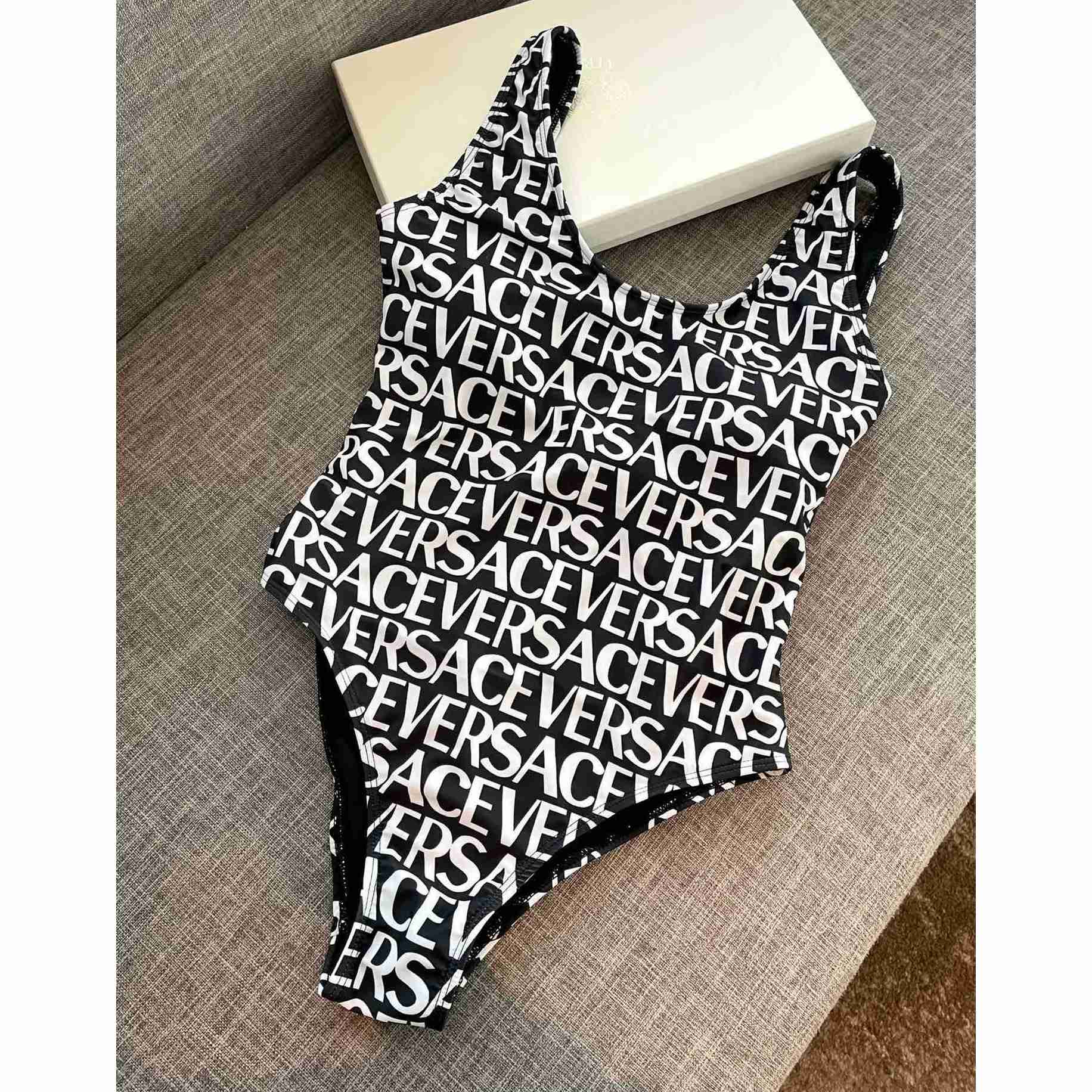 Versace Allover One-Piece Swimsuit - EUR FASHION