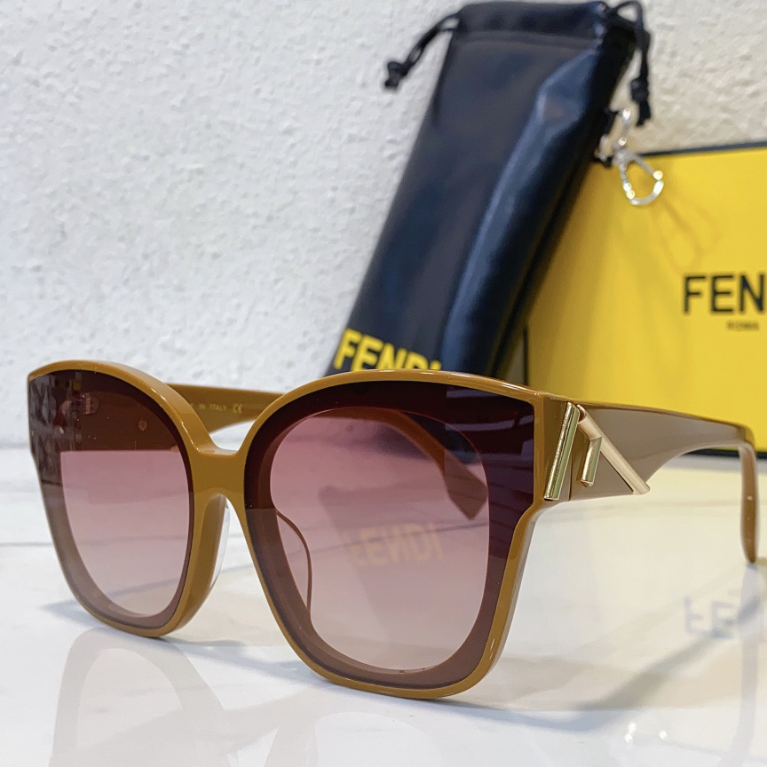 Fendi First Mint Caramel Acetate Sunglasses    FOL053V1 - EUR FASHION