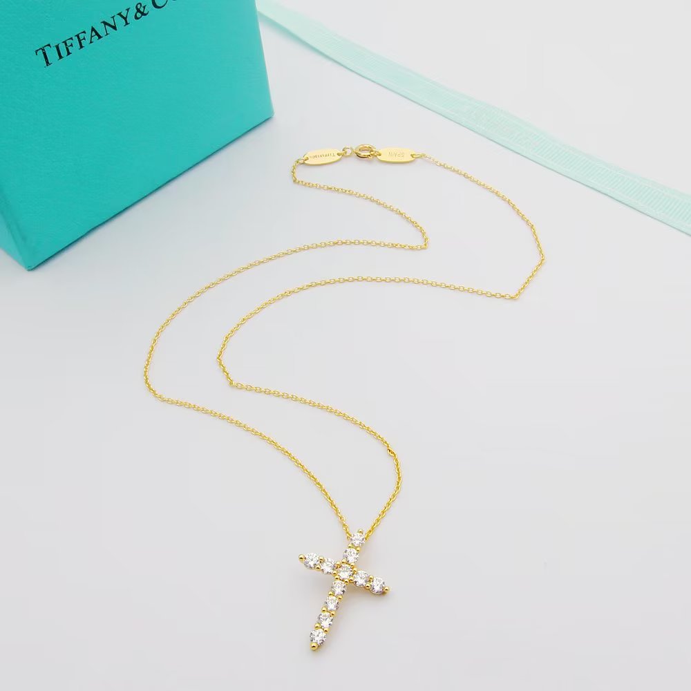 Tiffany&CO Cross Pendant - EUR FASHION