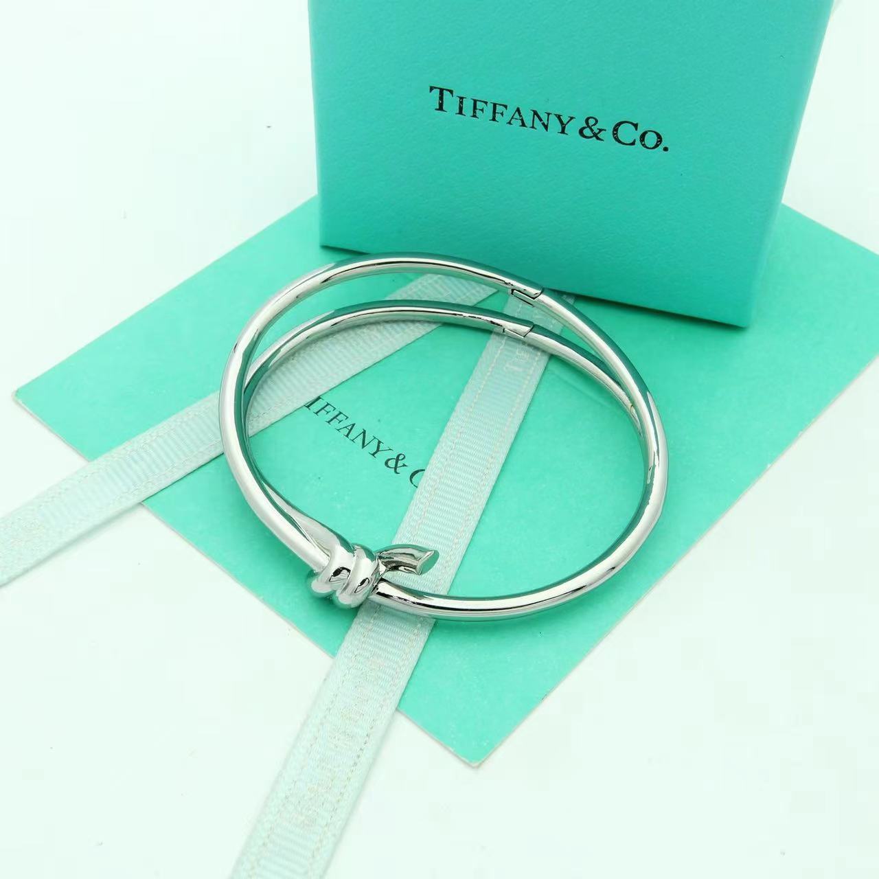 Tiffany&CO Tiffany Knot Double Row Hinged Bangle  - EUR FASHION