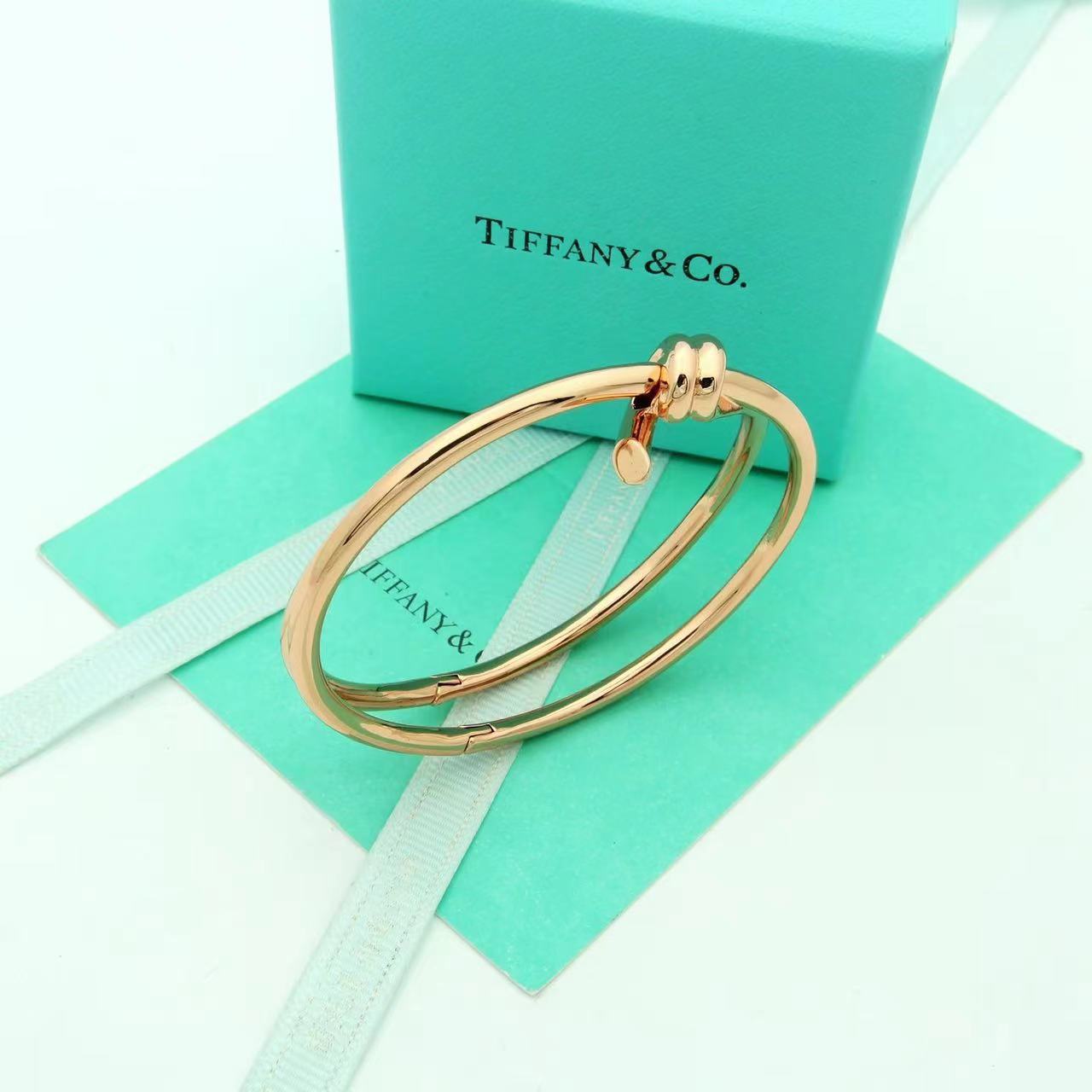 Tiffany&CO Tiffany Knot Double Row Hinged Bangle  - EUR FASHION