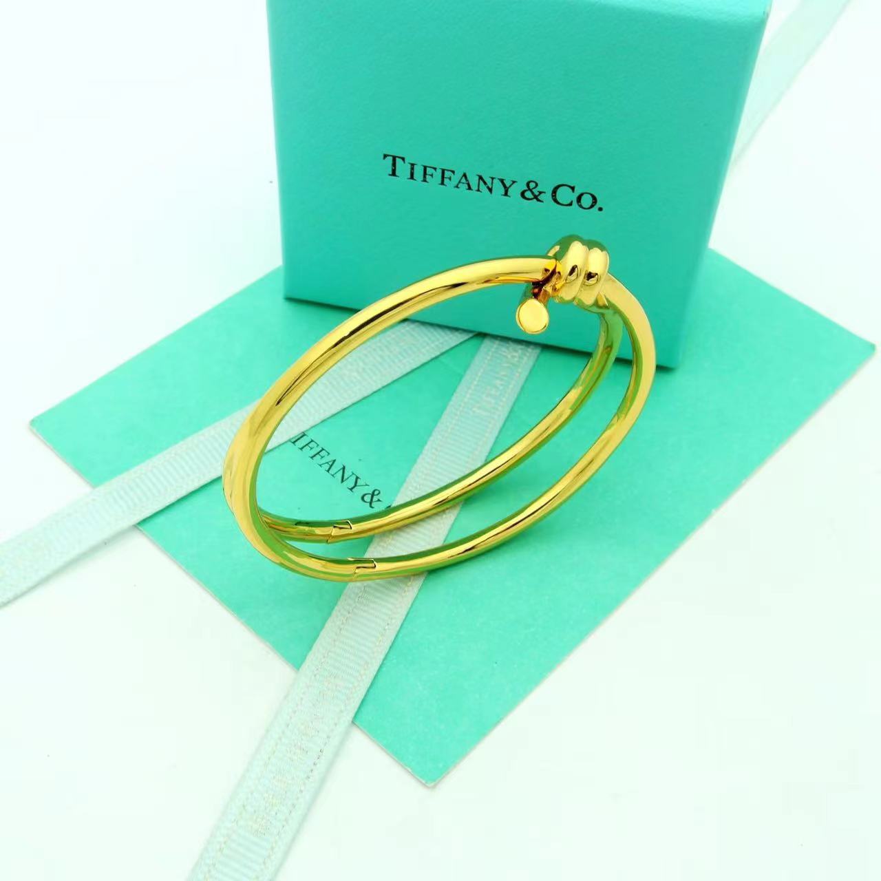 Tiffany&CO Tiffany Knot Double Row Hinged Bangle  - EUR FASHION