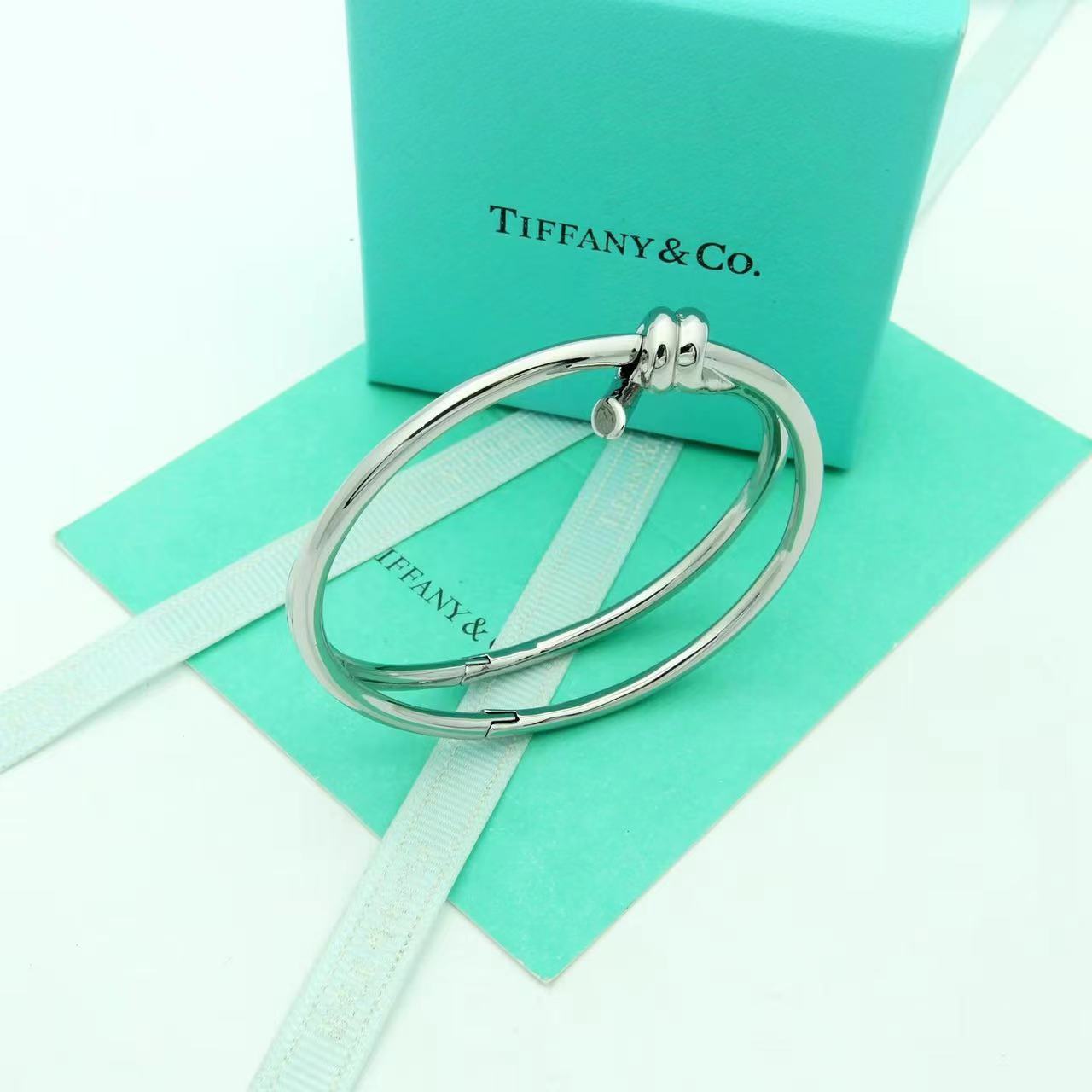 Tiffany&CO Tiffany Knot Double Row Hinged Bangle  - EUR FASHION