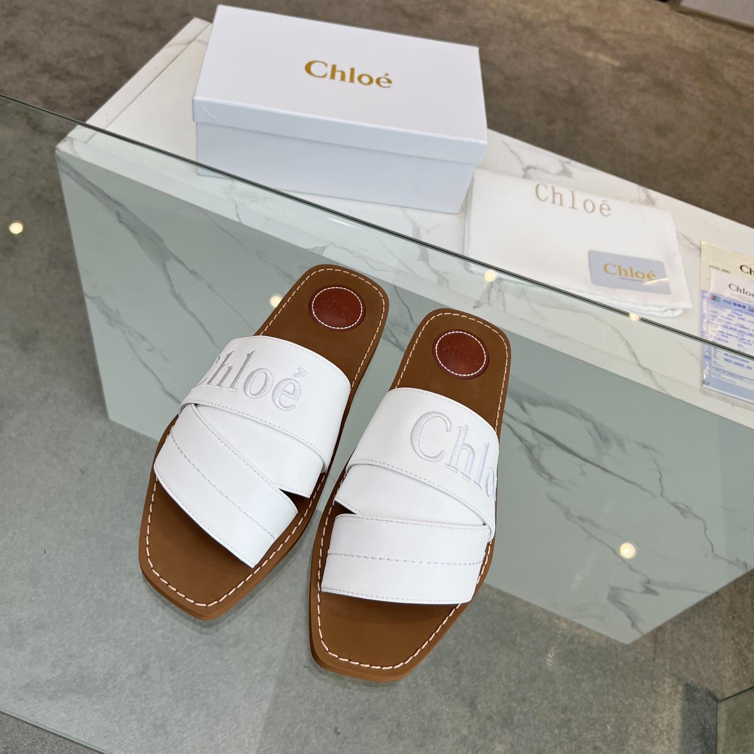 Chloe Woody Flat Mule - EUR FASHION