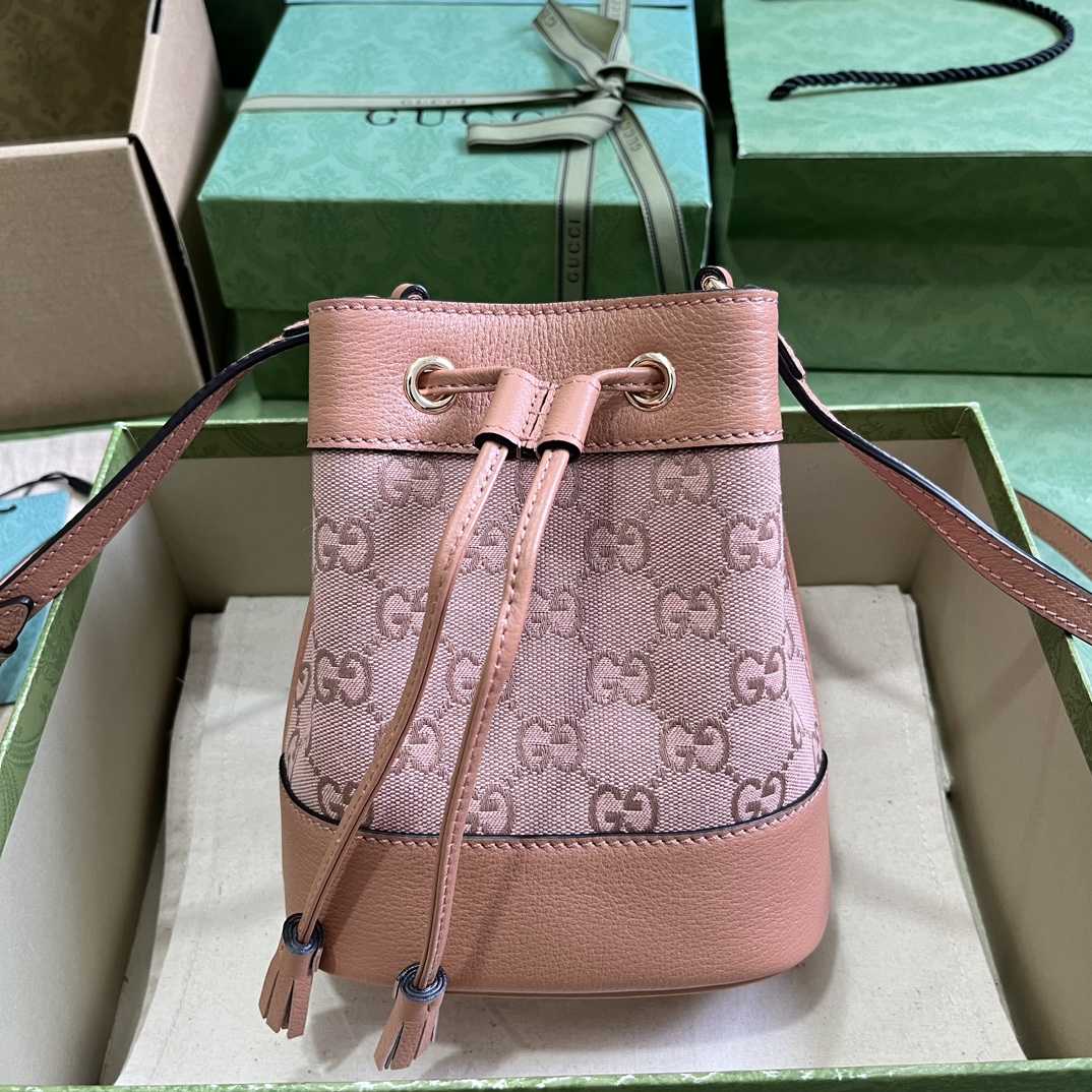 Gucci Ophidia Mini Bucket Bag  (15.5x 19x 9cm) - EUR FASHION