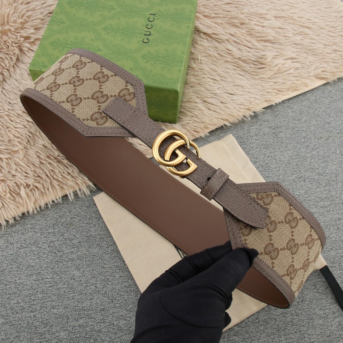 Gucci GG Marmont Wide Belt - EUR FASHION