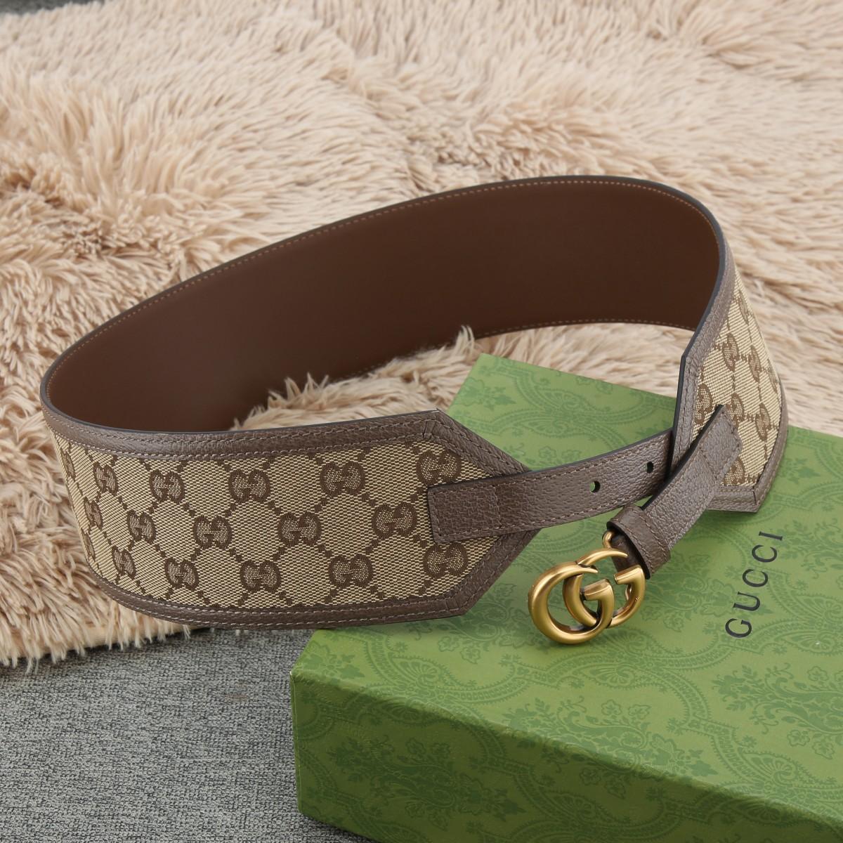 Gucci GG Marmont Wide Belt - EUR FASHION