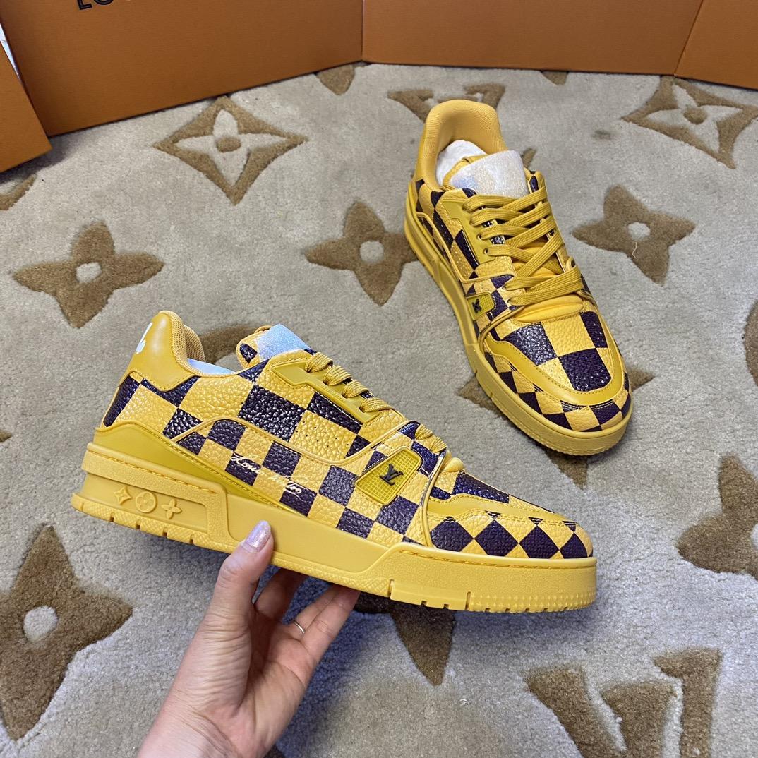 Louis Vuitton LV  Trainer Sneaker        - EUR FASHION