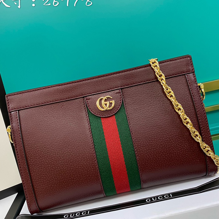 Gucci Ophidia GG Small Shoulder Bag  (26-17-8cm) - EUR FASHION