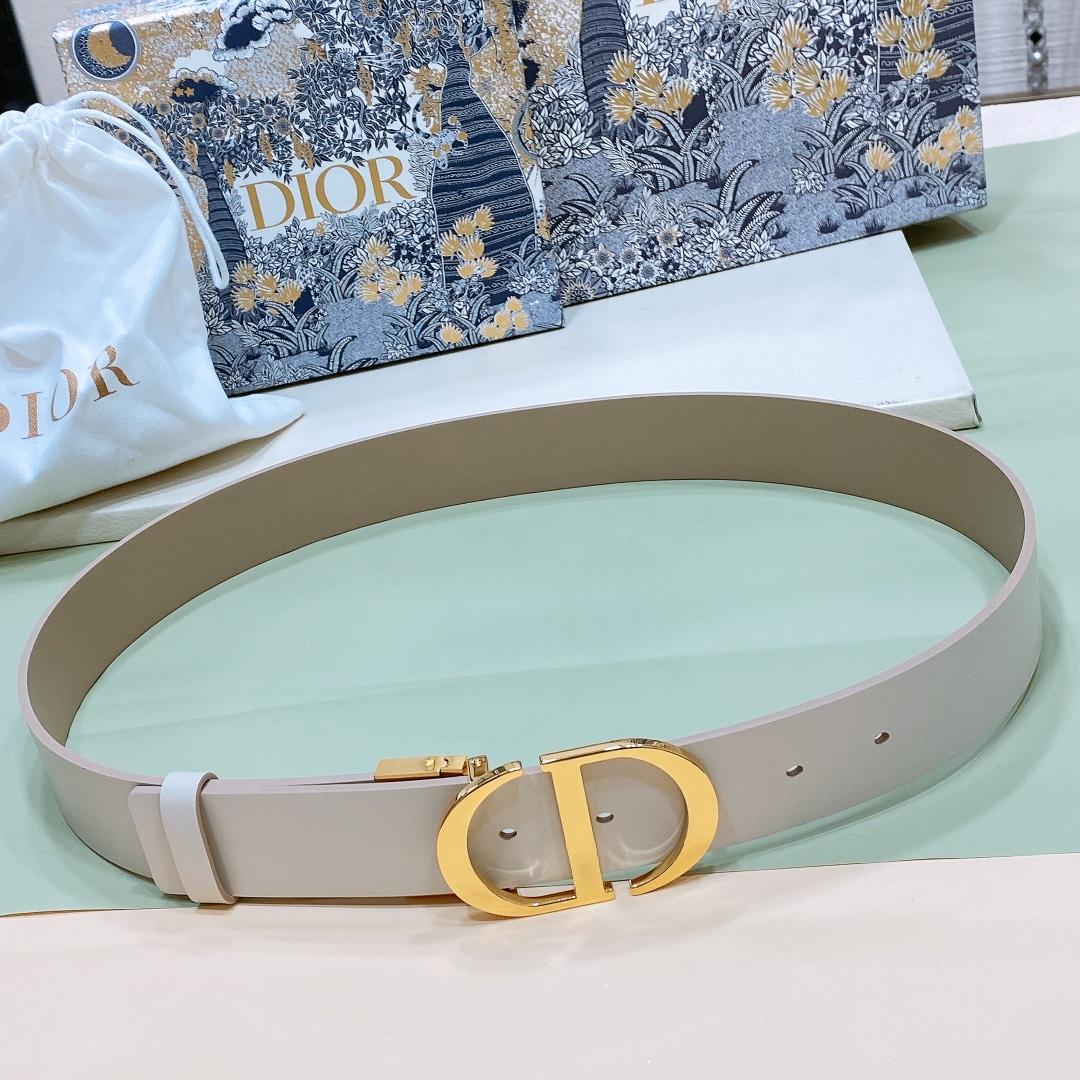 Dior 30 Montaigne Reversible Belt - EUR FASHION