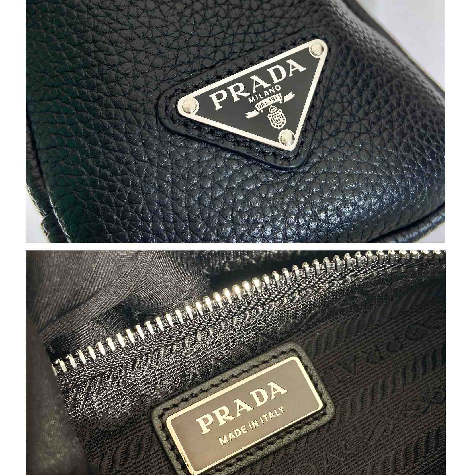 Prada Leather Bag With Shoulder strap - EUR FASHION