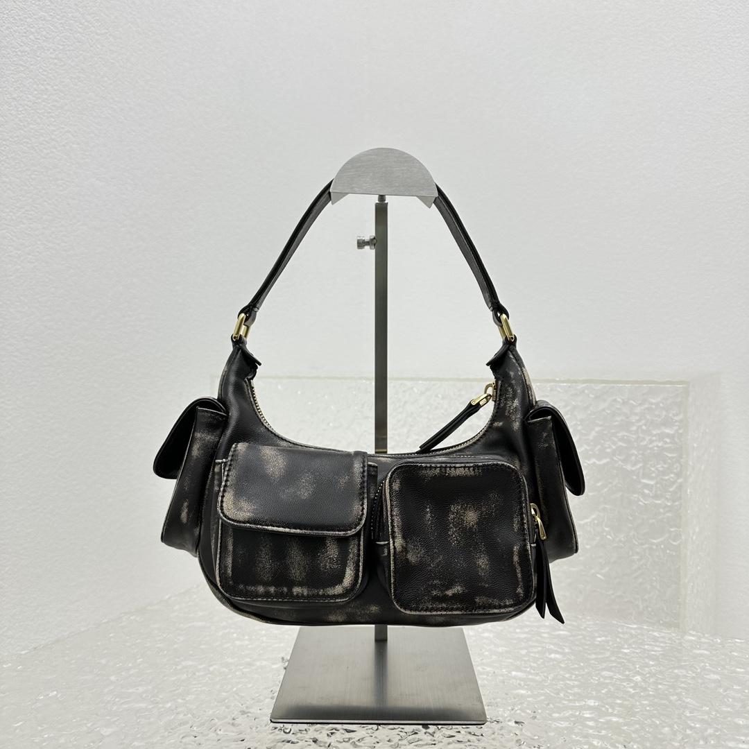 Miu Miu Nappa Leather Hobo Bag - EUR FASHION