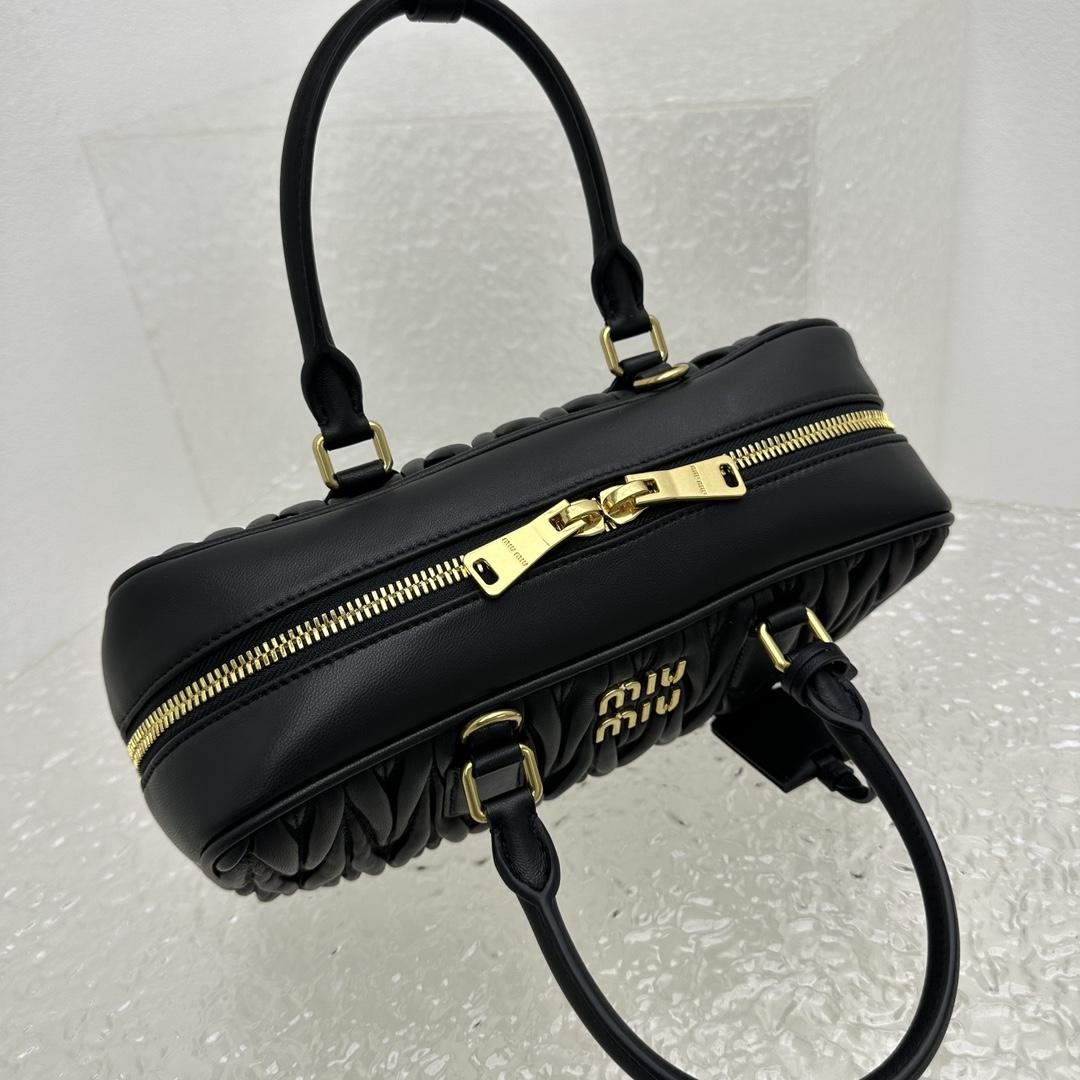 Miu Miu Arcadie Matelassé Nappa Leather Bag - EUR FASHION