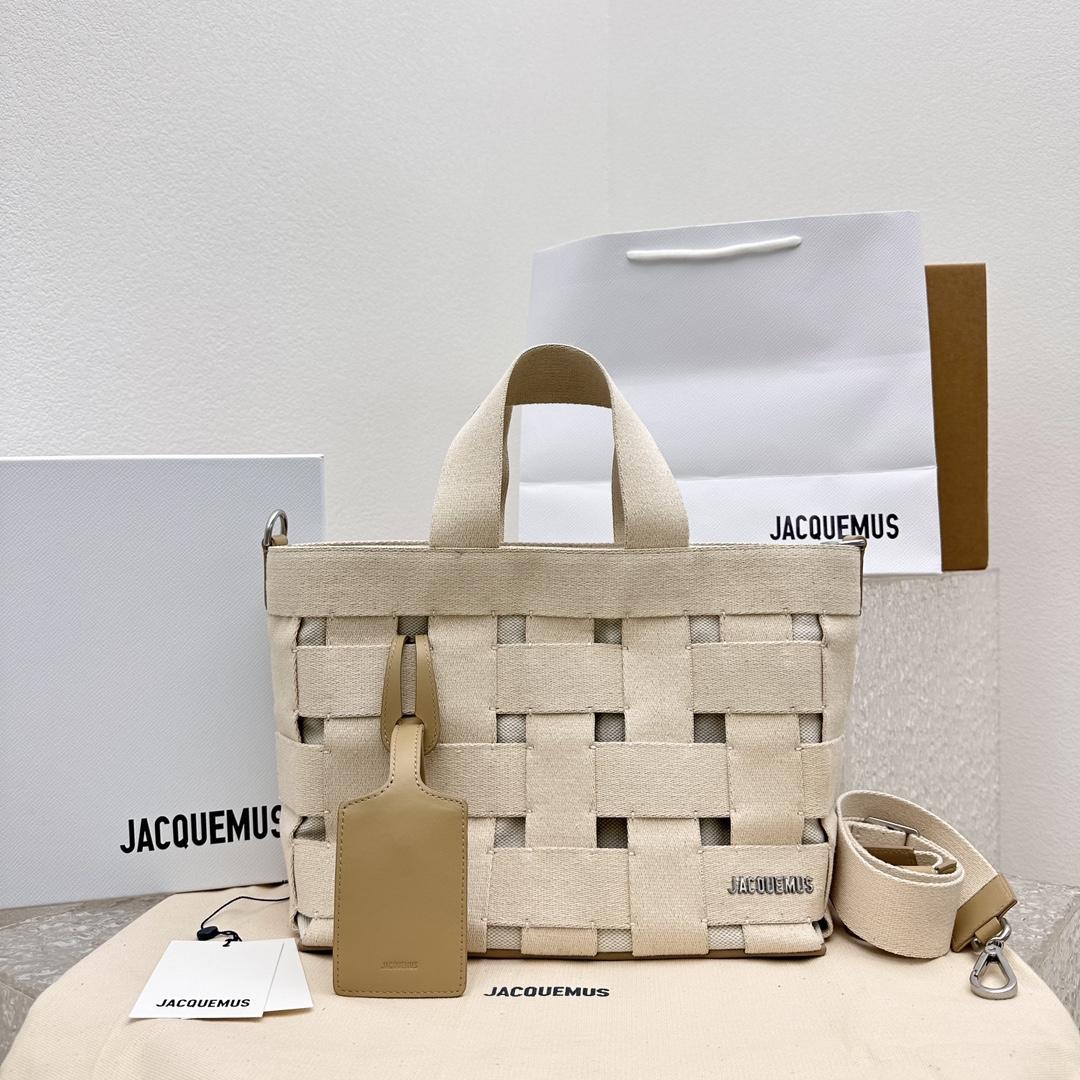 Jacquemus Le Cabas Gros Grain Grosgrain Tote Bag - EUR FASHION