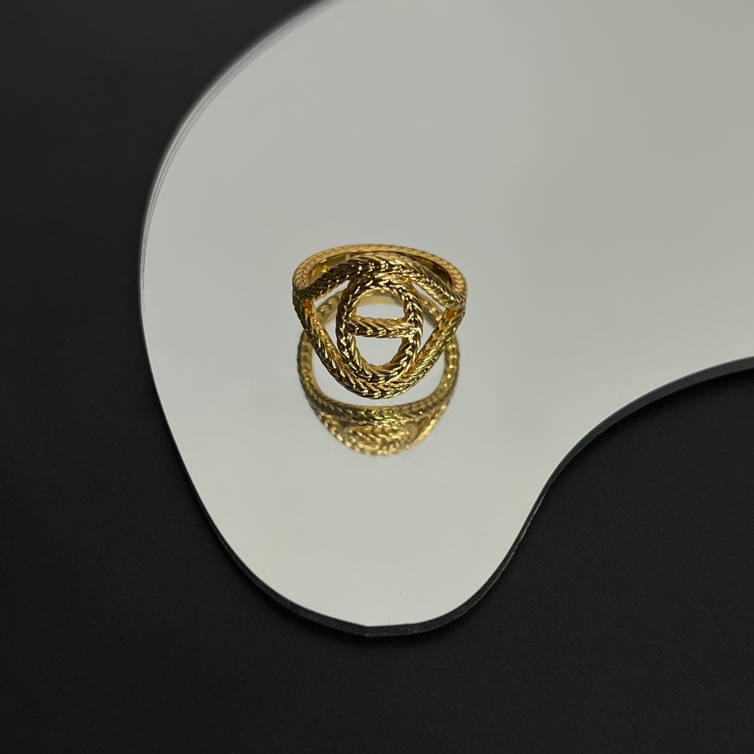 Hermes Chaine d'ancre Danae Ring - EUR FASHION