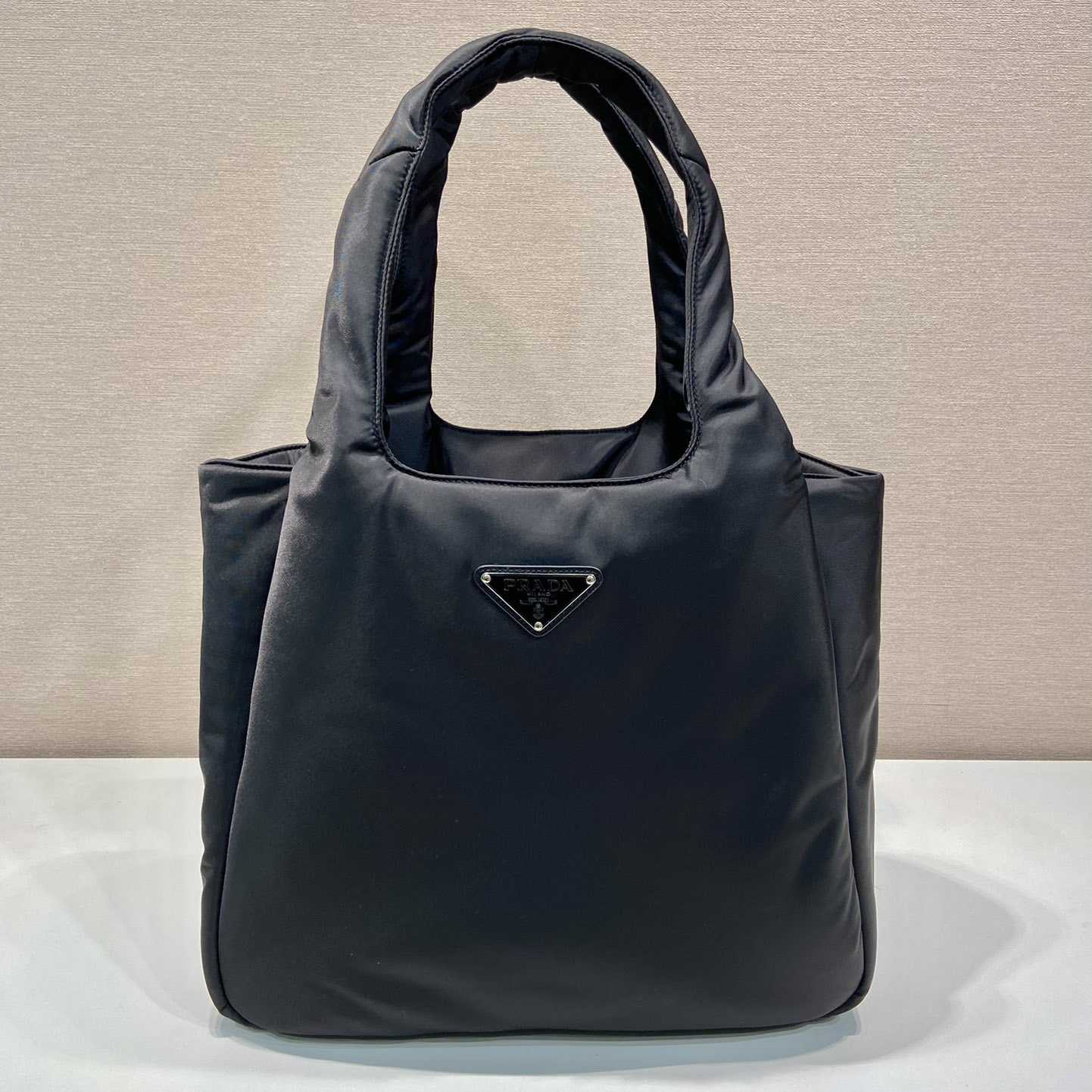 Prada Large Padded Re-Nylon Tote Bag - EUR FASHION