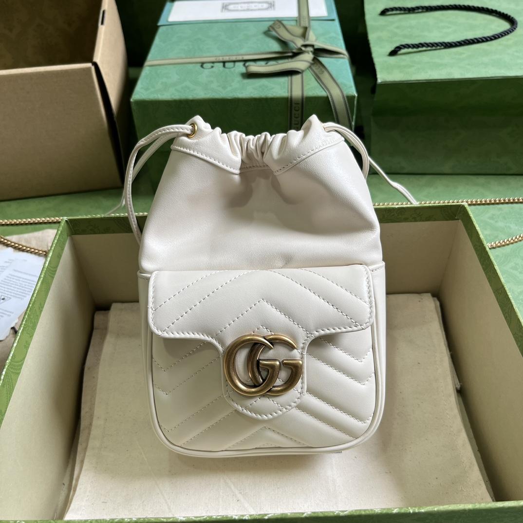 Gucci GG Marmont Mini Bucket Bag - EUR FASHION