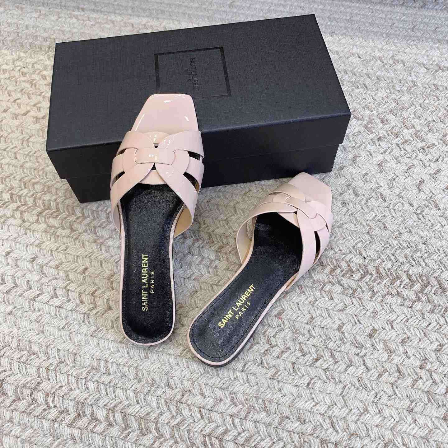 Saint Laurent Tribute Flat Sandals - EUR FASHION