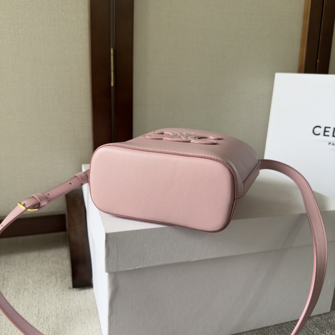 Celine Mini Bucket Cuir Triomphe In Smooth Calfskin  - EUR FASHION