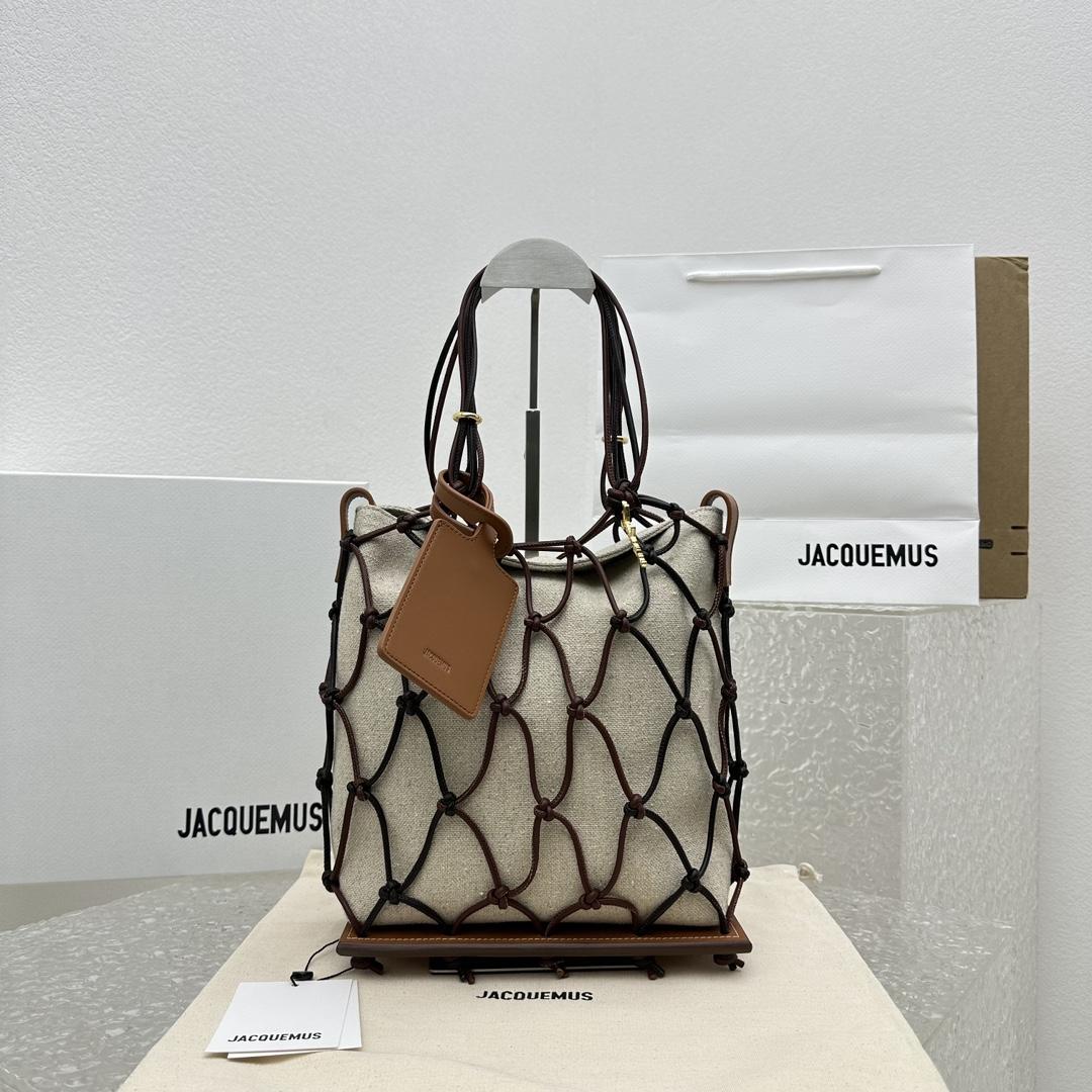 Jacquemus Le Petit Filet Pralu Tote Bag (10x27x21cm) - EUR FASHION