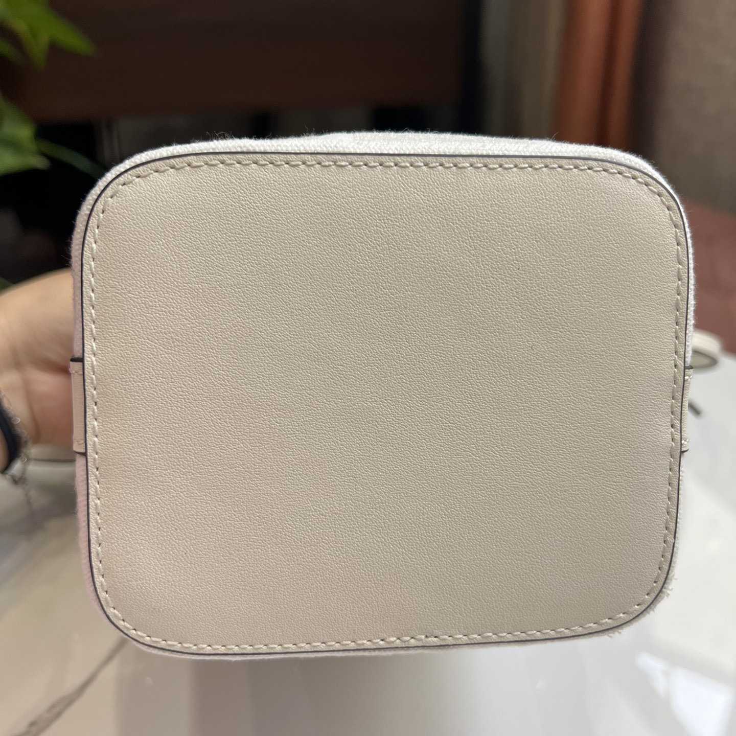 Fendi Mon Tresor White Canvas FF Mini Bag - EUR FASHION