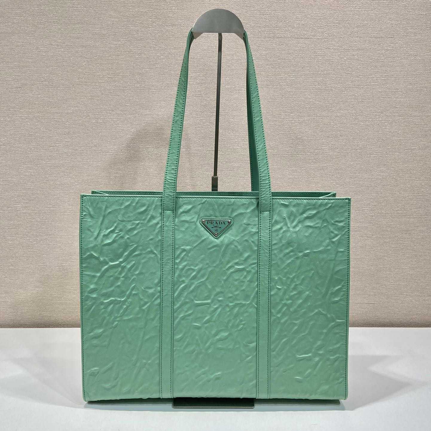 Prada Large Antique Nappa Leather Tote - EUR FASHION