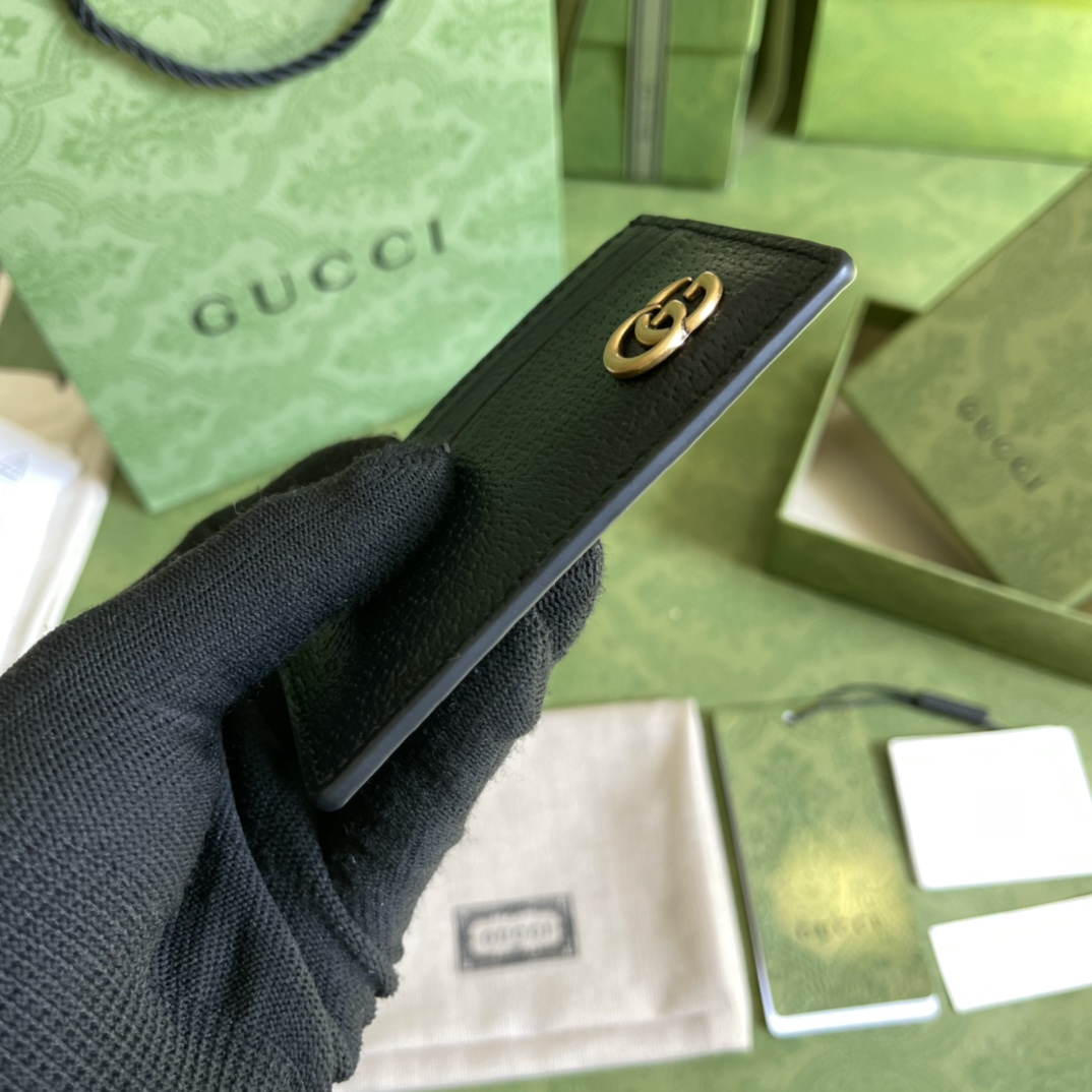 Gucci GG Marmont Leather Money Clip  (10-7CM) - EUR FASHION