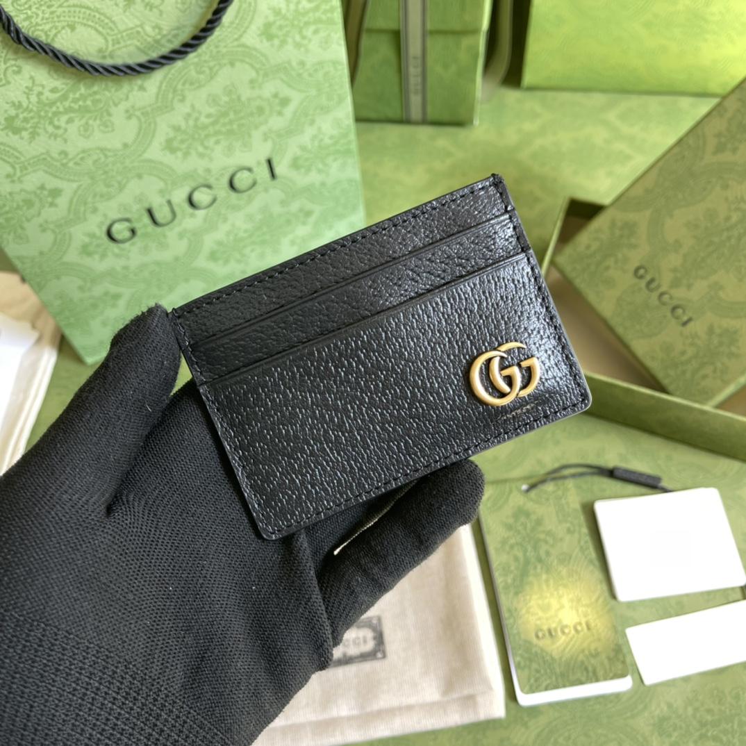 Gucci GG Marmont Leather Money Clip  (10-7CM) - EUR FASHION