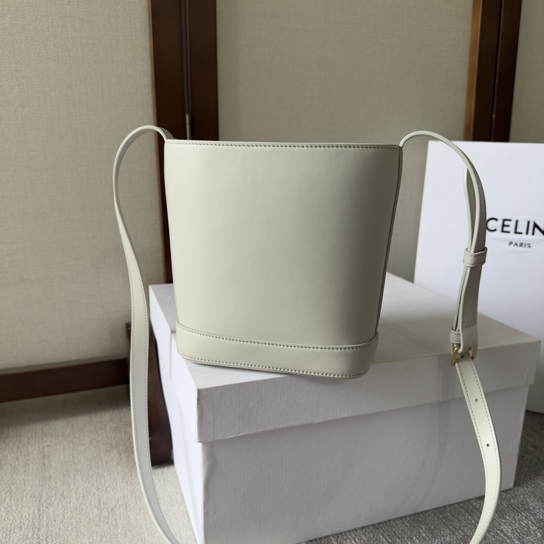 Celine Mini Bucket Cuir Triomphe In Smooth Calfskin  - EUR FASHION