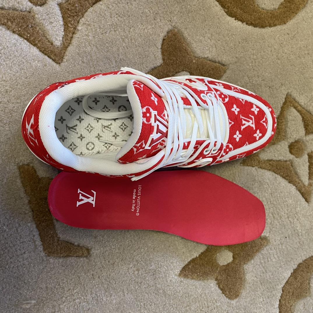 Louis Vuitton LV  Trainer Sneaker       1ABFSM - EUR FASHION