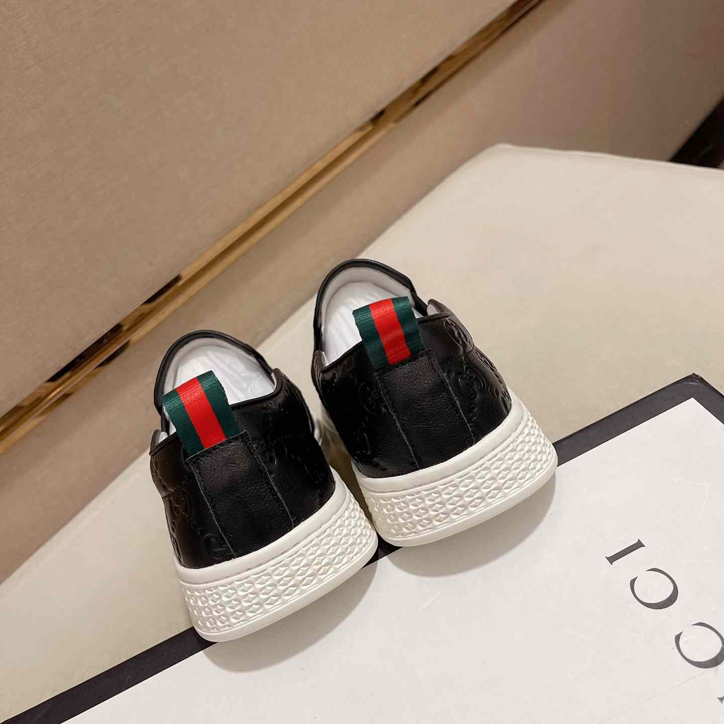 Gucci Signature Slip-on Sneakers - EUR FASHION