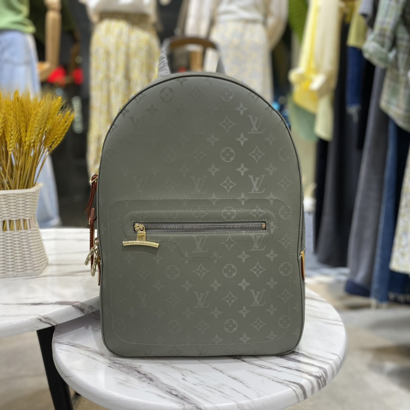 Louis Vuitton Monogram Titanium Backpack Pm Grey (32×43×13cm)  M43882 - EUR FASHION