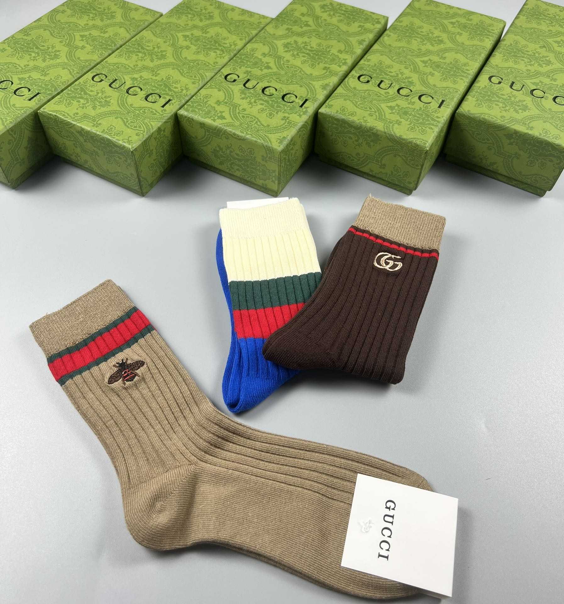 Gucci GG Socks/Box - EUR FASHION