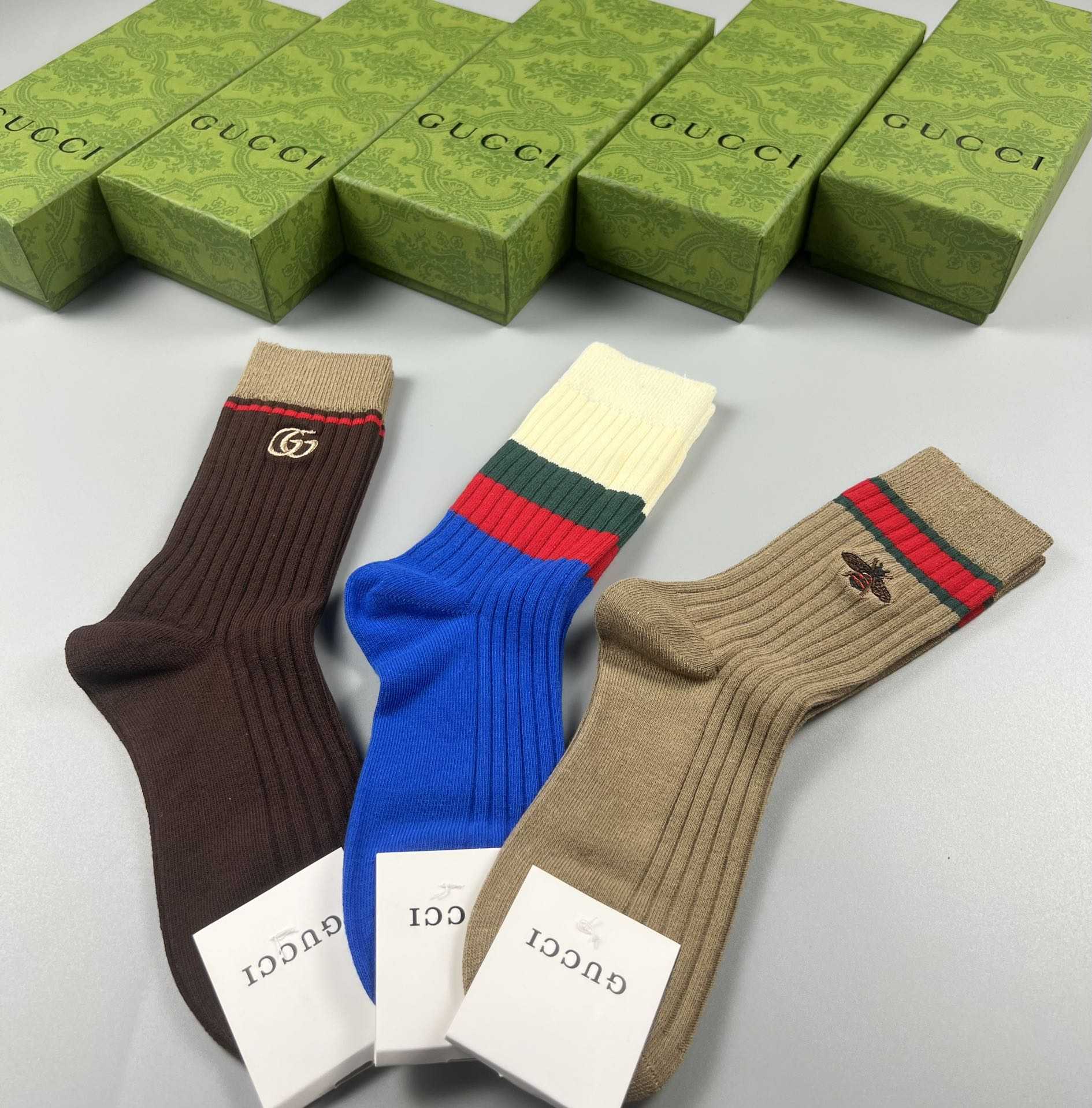 Gucci GG Socks/Box - EUR FASHION