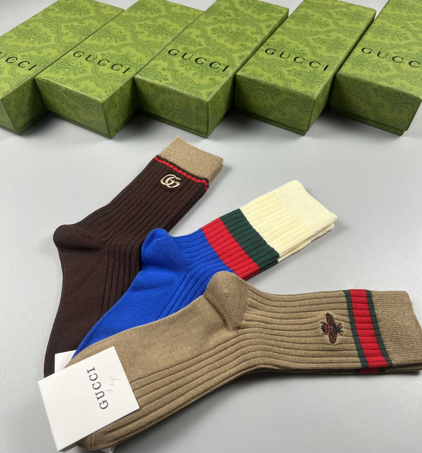 Gucci GG Socks/Box - EUR FASHION