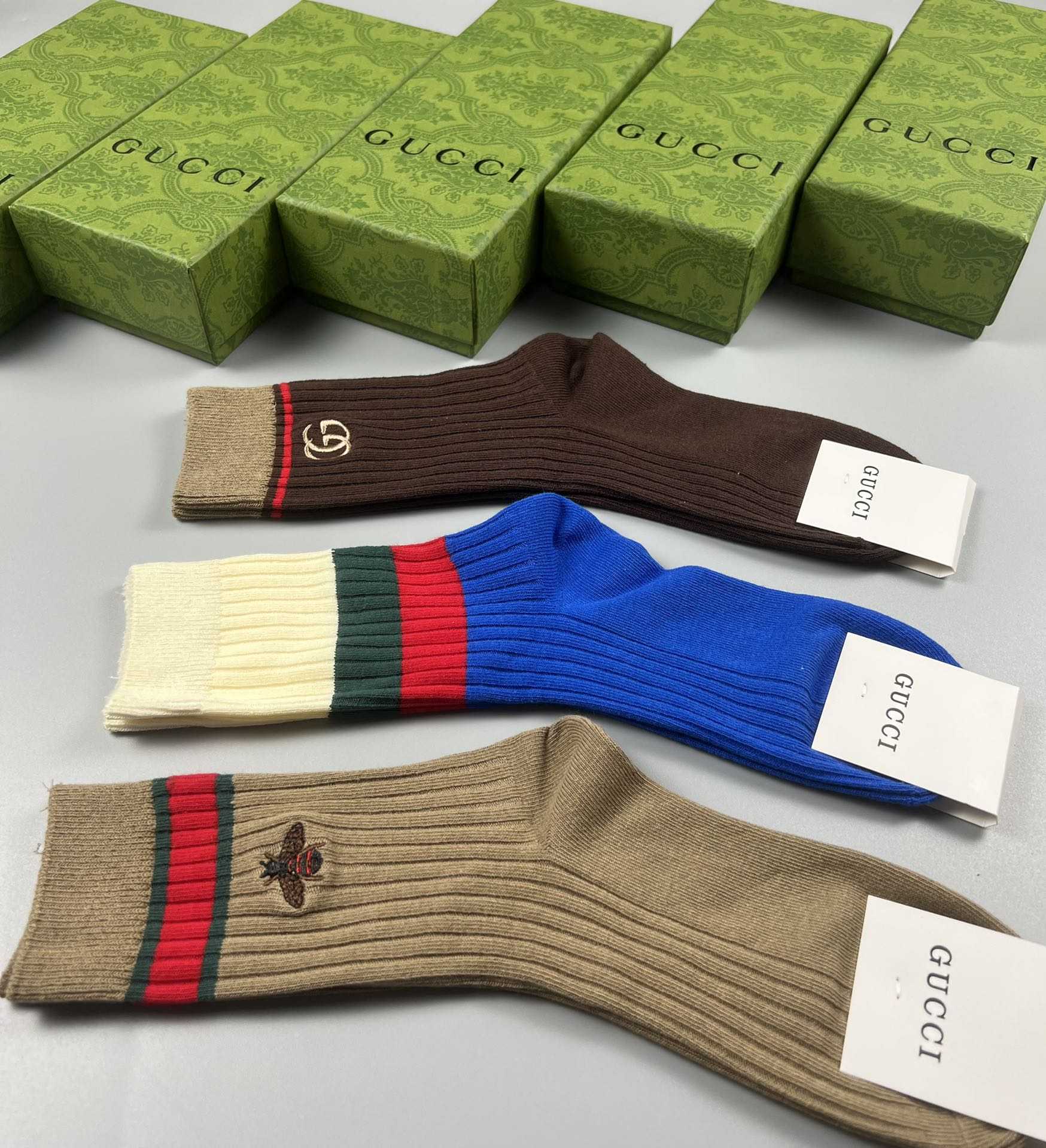 Gucci GG Socks/Box - EUR FASHION