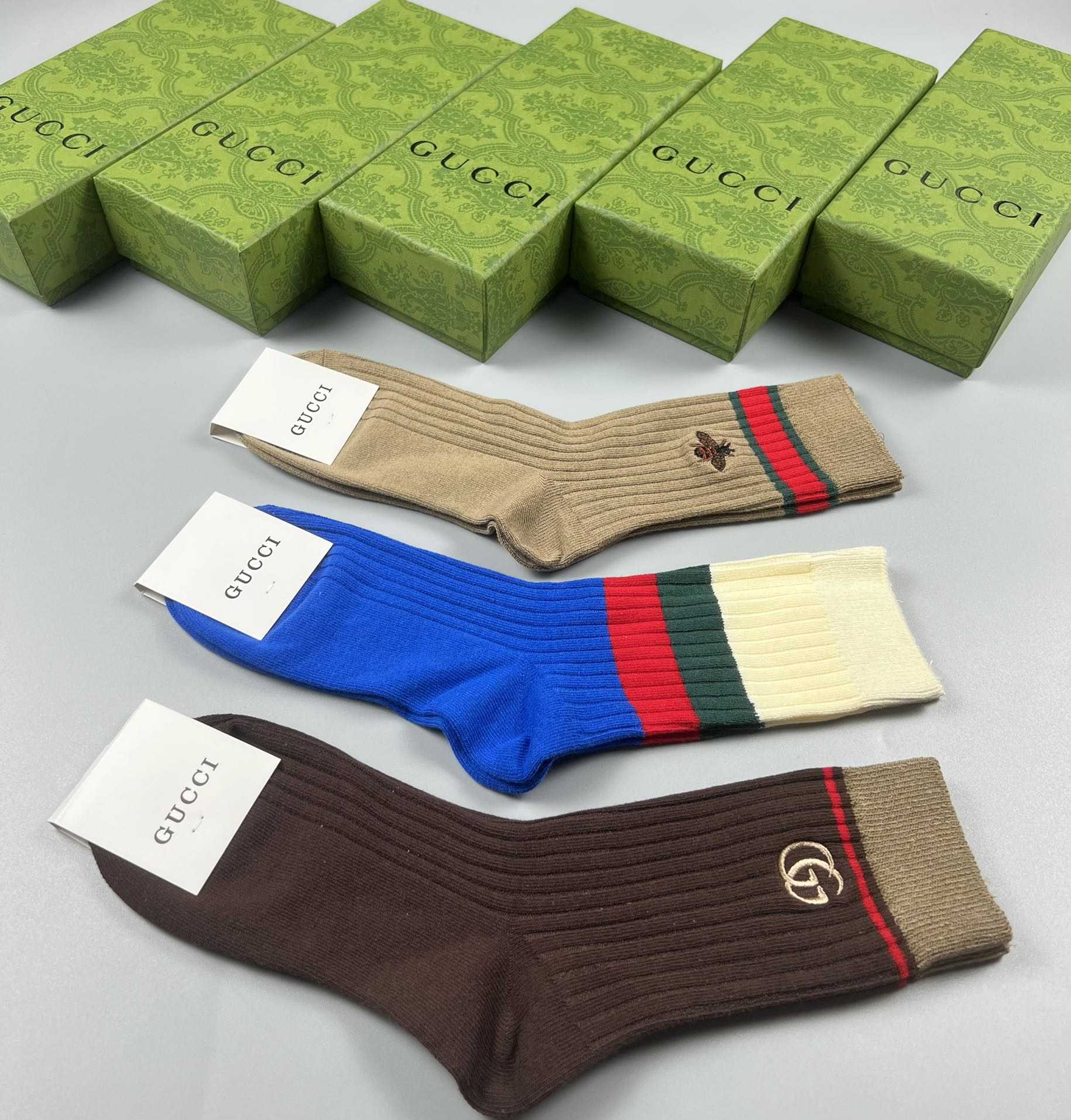 Gucci GG Socks/Box - EUR FASHION