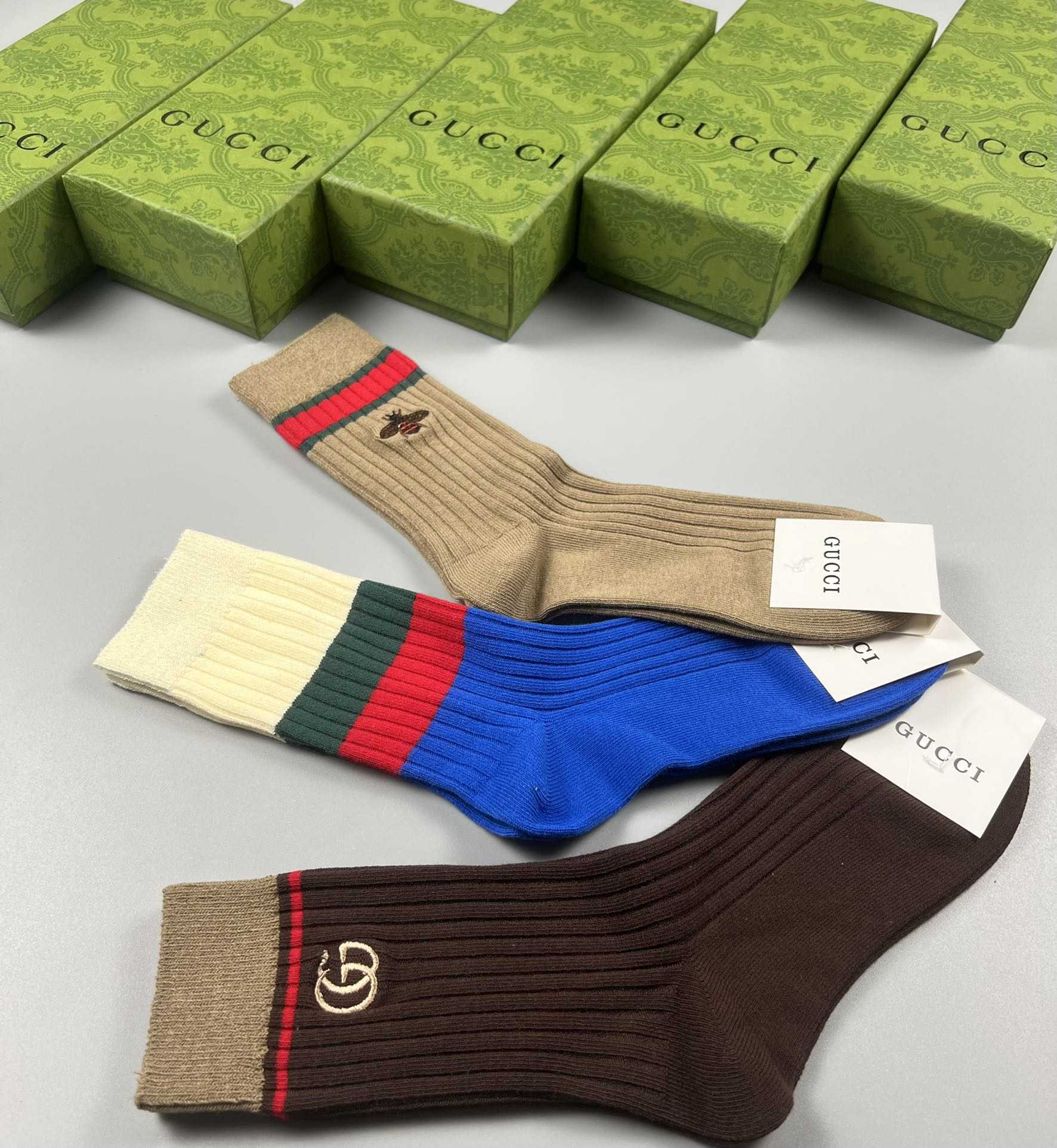 Gucci GG Socks/Box - EUR FASHION