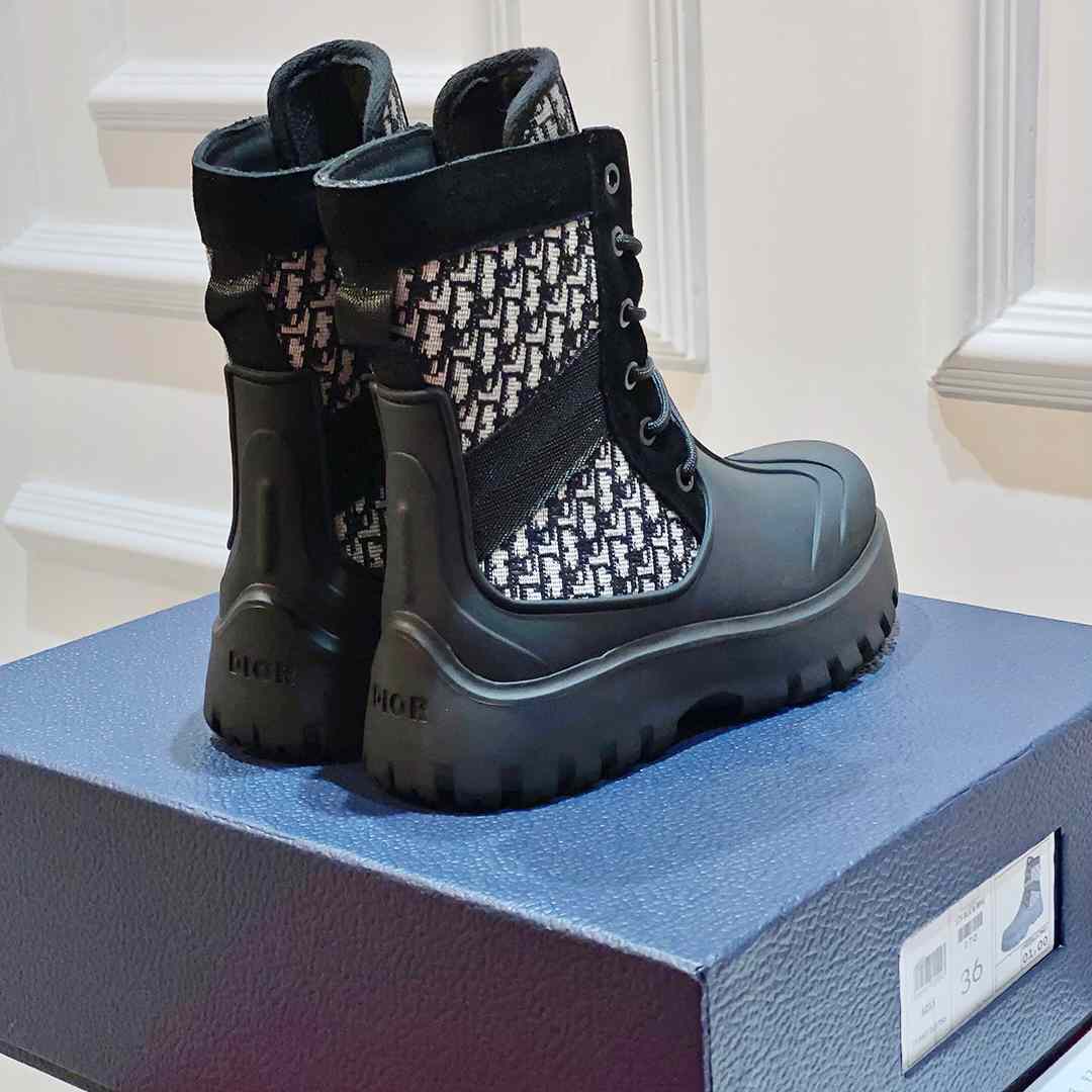 Dior Garden Lace-up Boot  - EUR FASHION