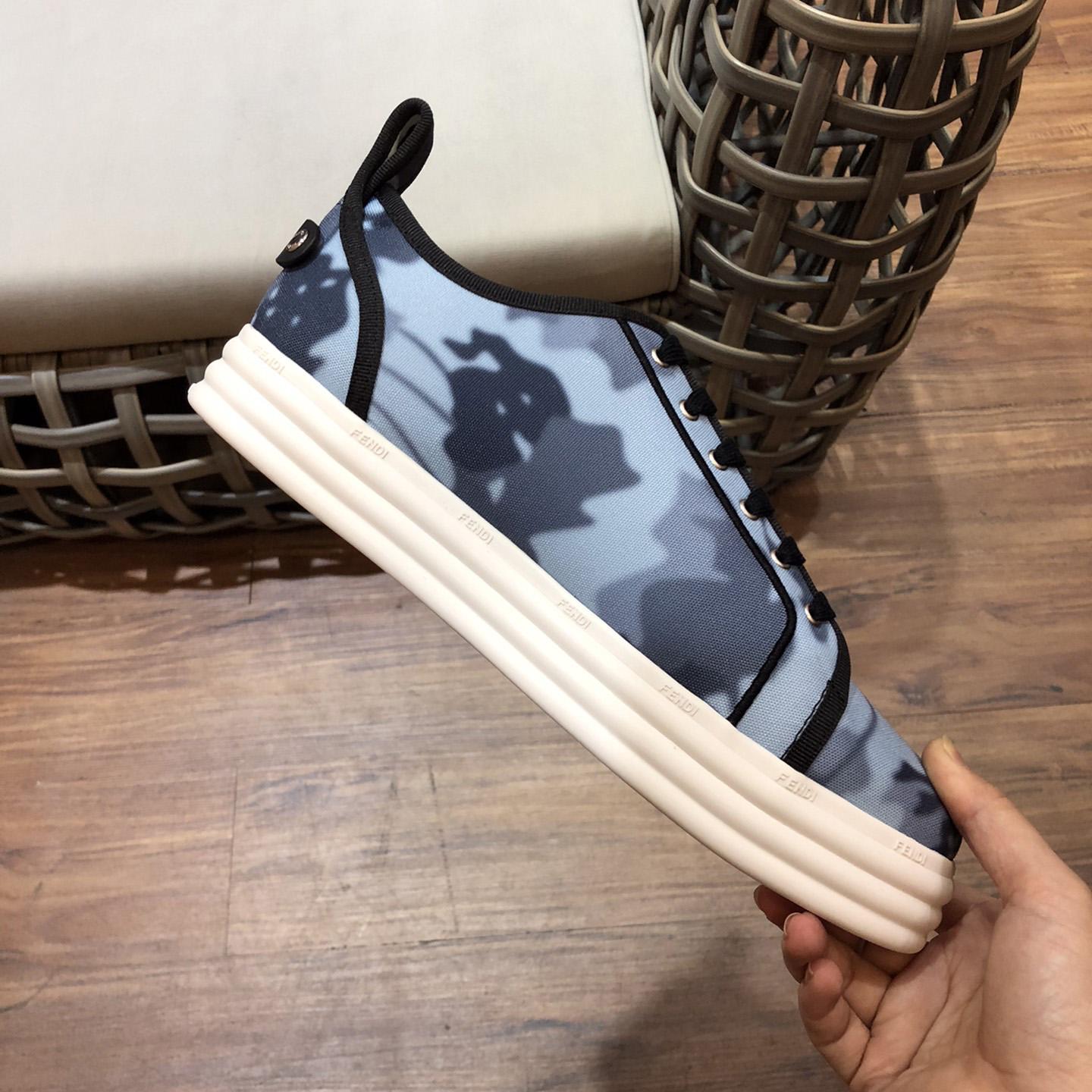 Fendi Rise Canvas Sneaker - EUR FASHION