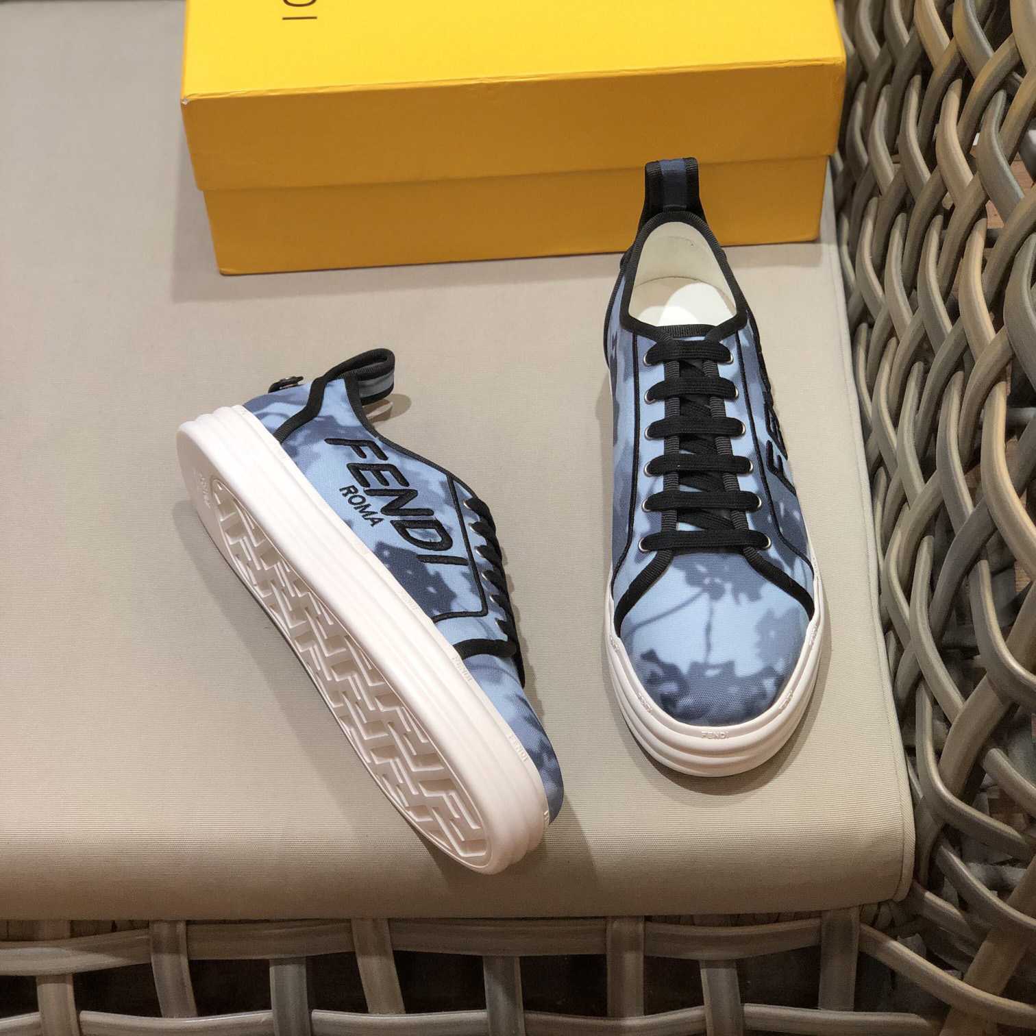 Fendi Rise Canvas Sneaker - EUR FASHION