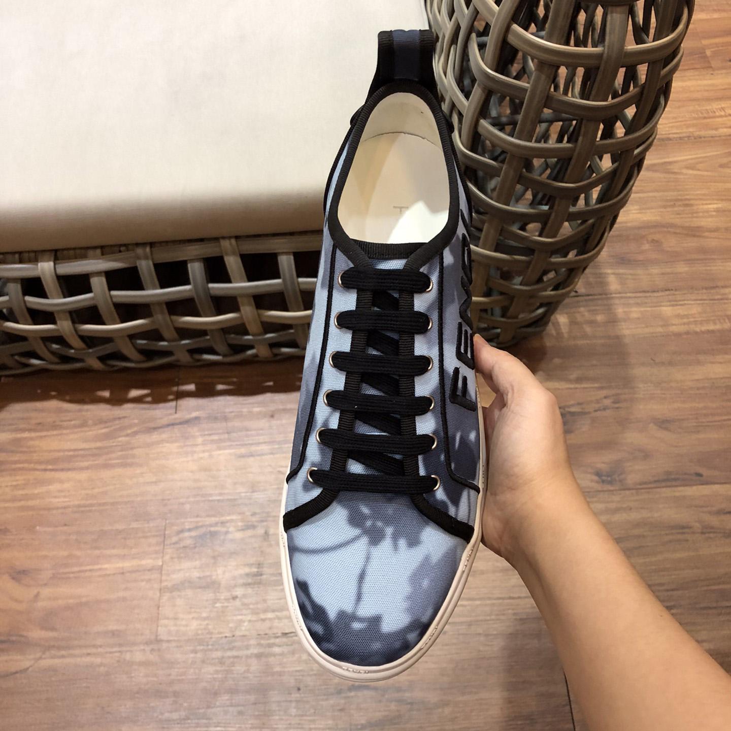 Fendi Rise Canvas Sneaker - EUR FASHION