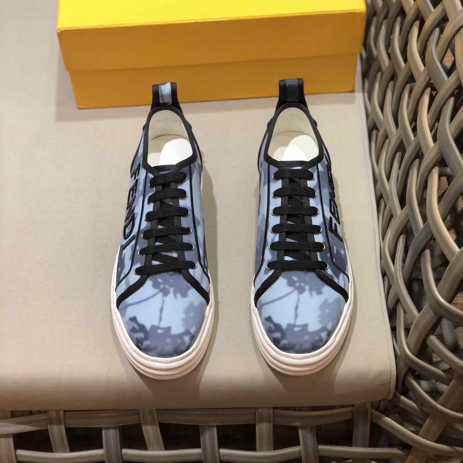 Fendi Rise Canvas Sneaker - EUR FASHION