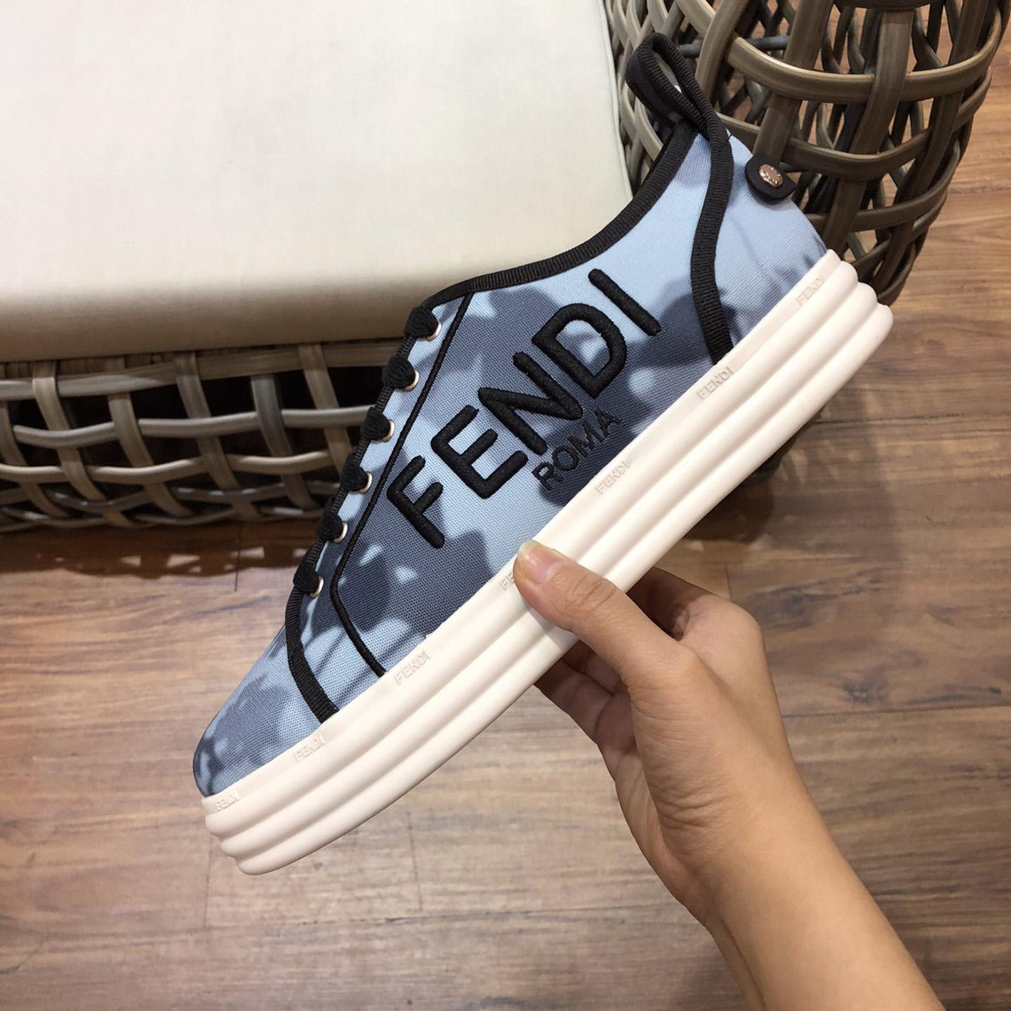 Fendi Rise Canvas Sneaker - EUR FASHION