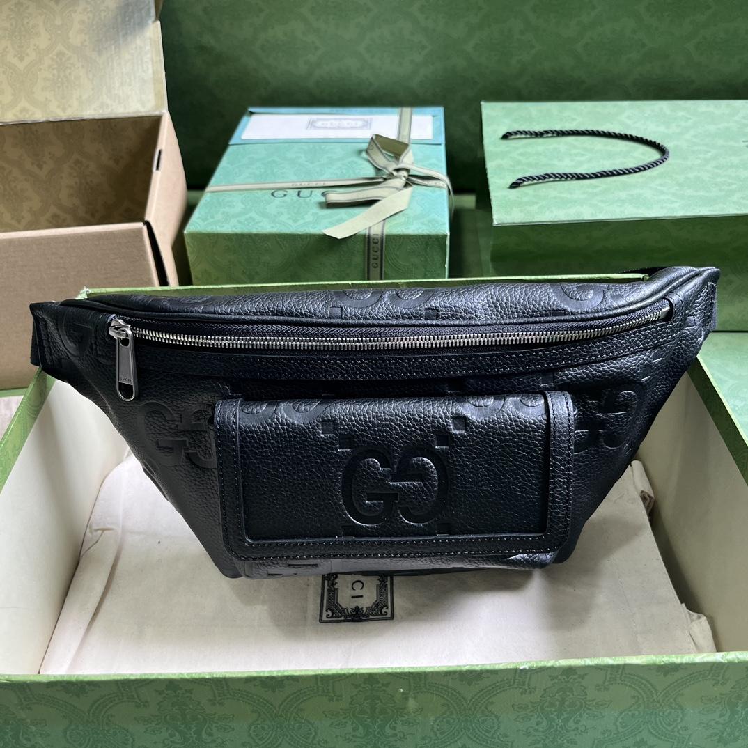 Gucci Jumbo GG Belt Bag(28x 18x 8cm) - EUR FASHION