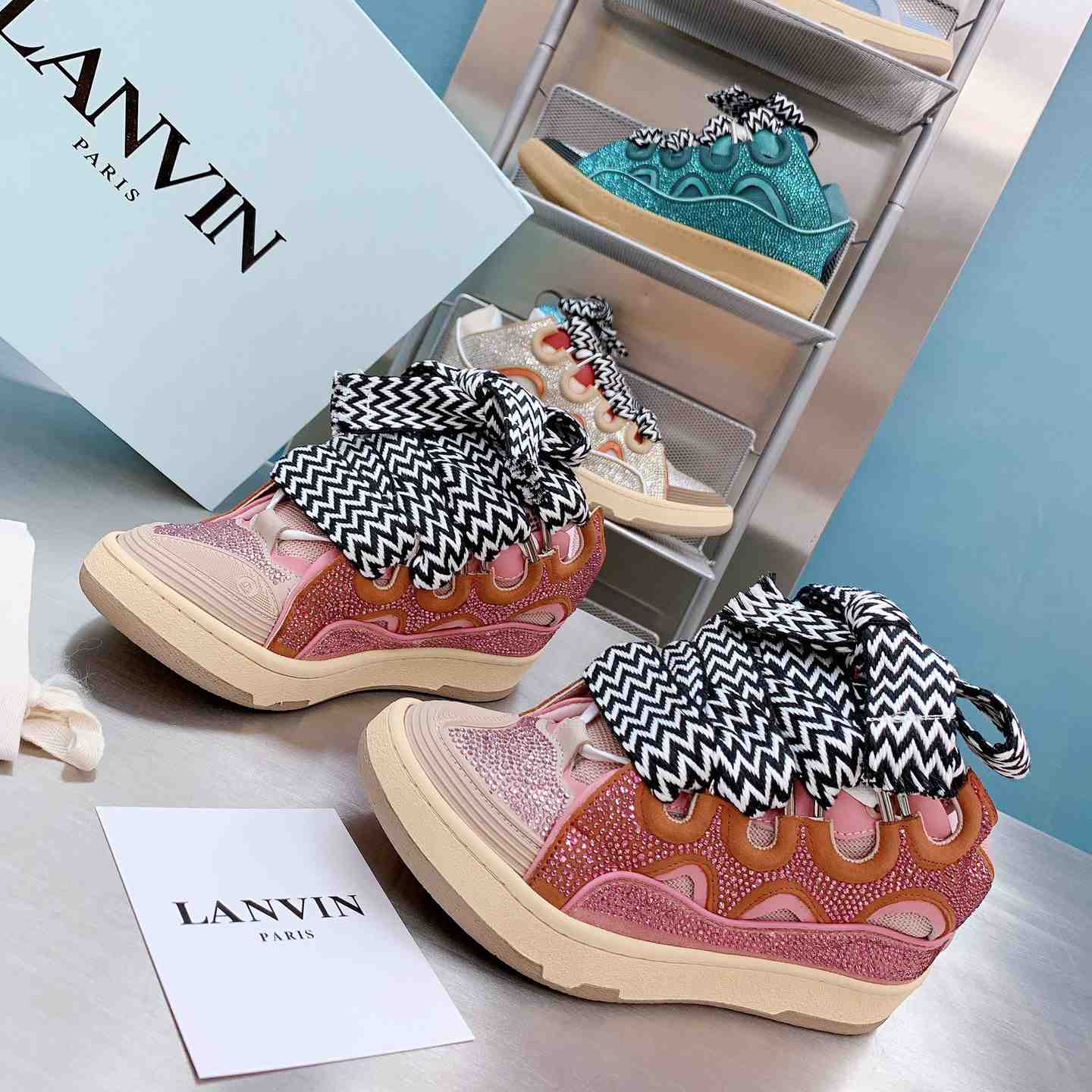 Lanvin Curb Low-top Sneakers - EUR FASHION