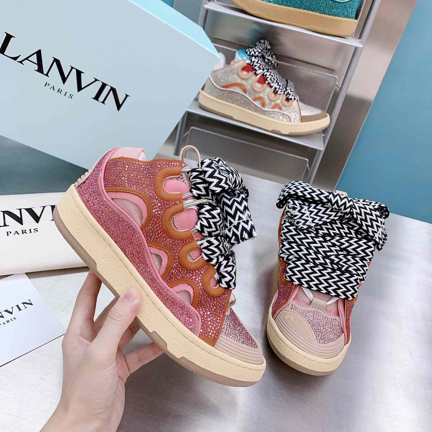 Lanvin Curb Low-top Sneakers - EUR FASHION