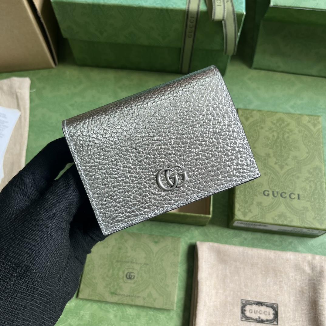 Gucci GG Marmont Card Case Wallet  - EUR FASHION