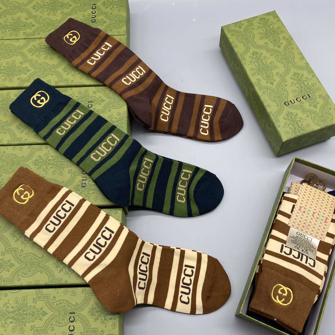 Gucci GG Socks/Box - EUR FASHION